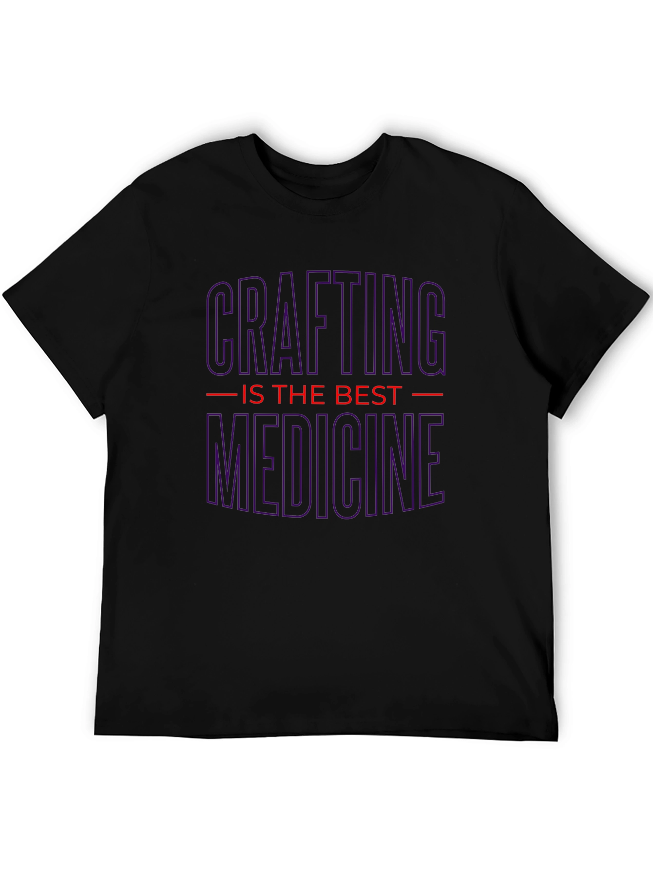 Crafting is the Best Medicine T-Shirt