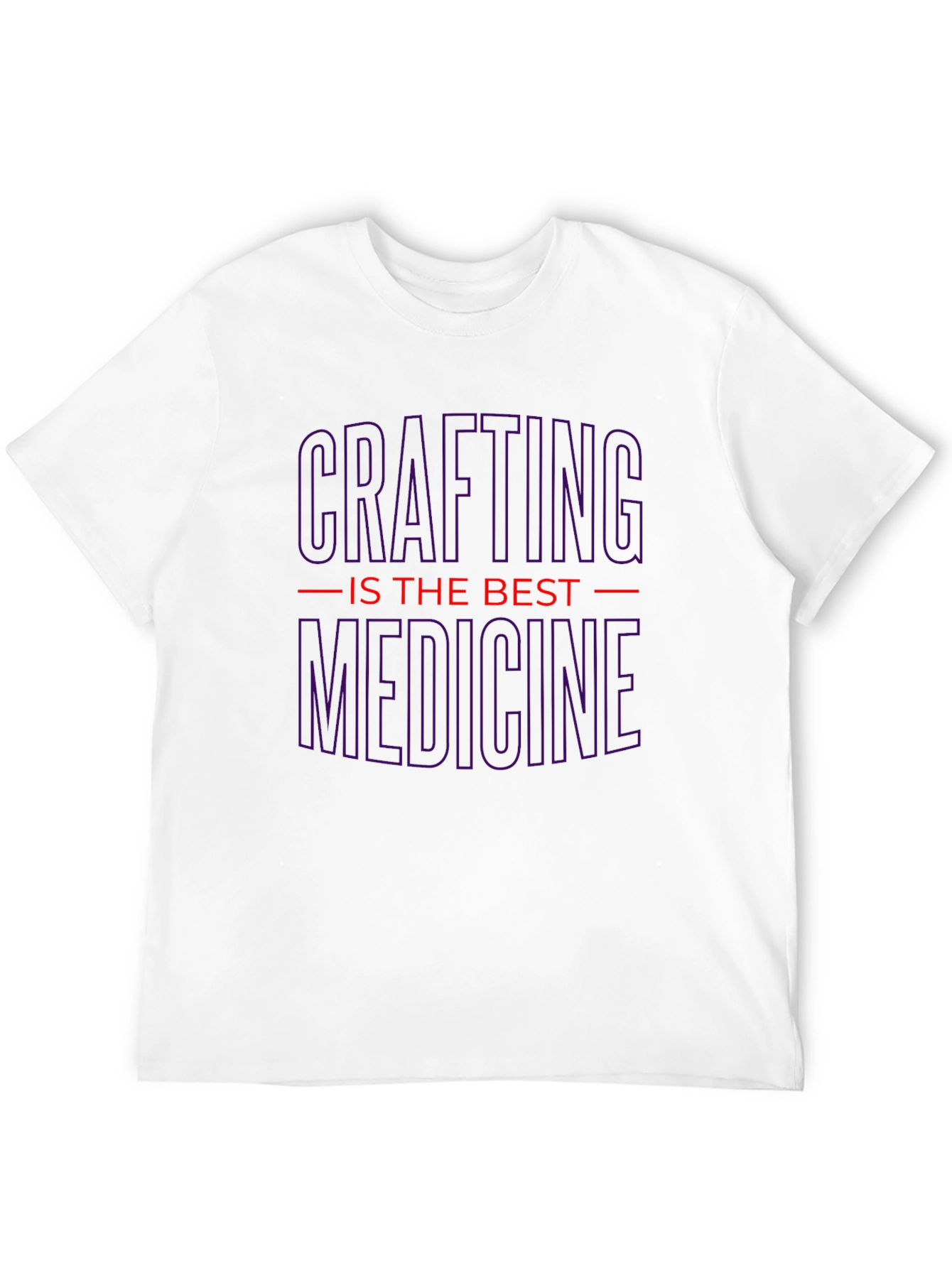 Crafting is the Best Medicine T-Shirt