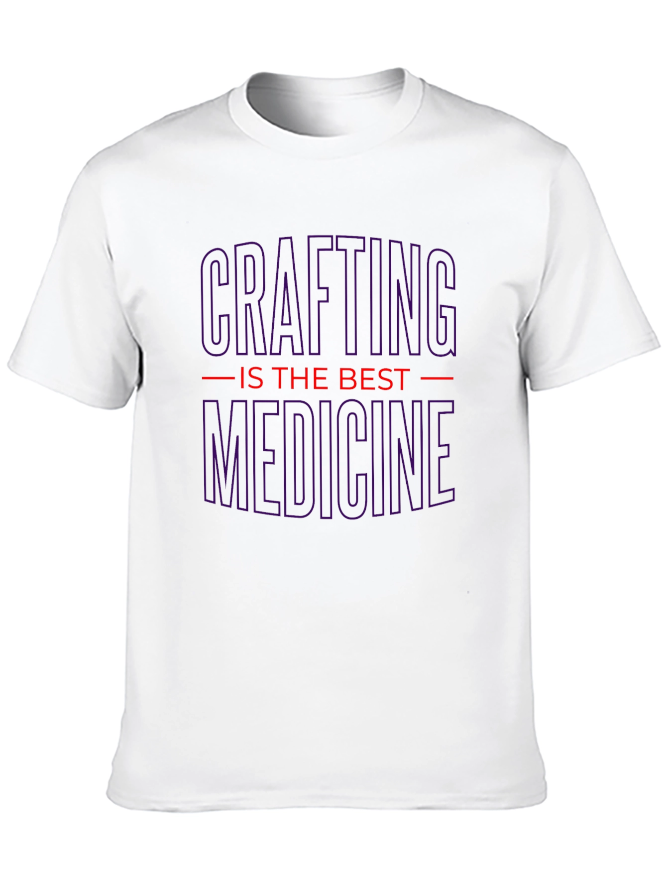Crafting is the Best Medicine T-Shirt
