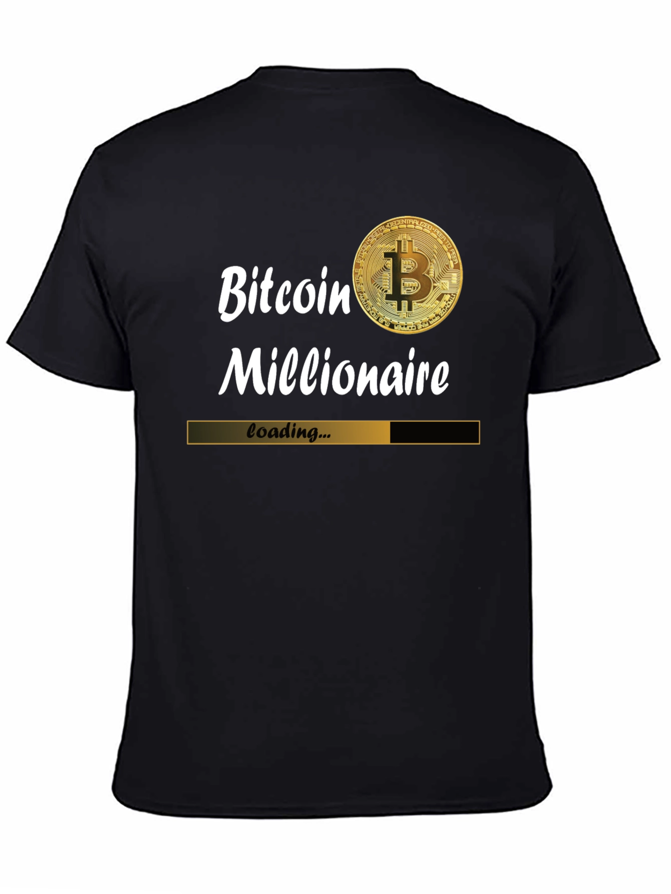 Bitcoin Millionaire Loading T-Shirt
