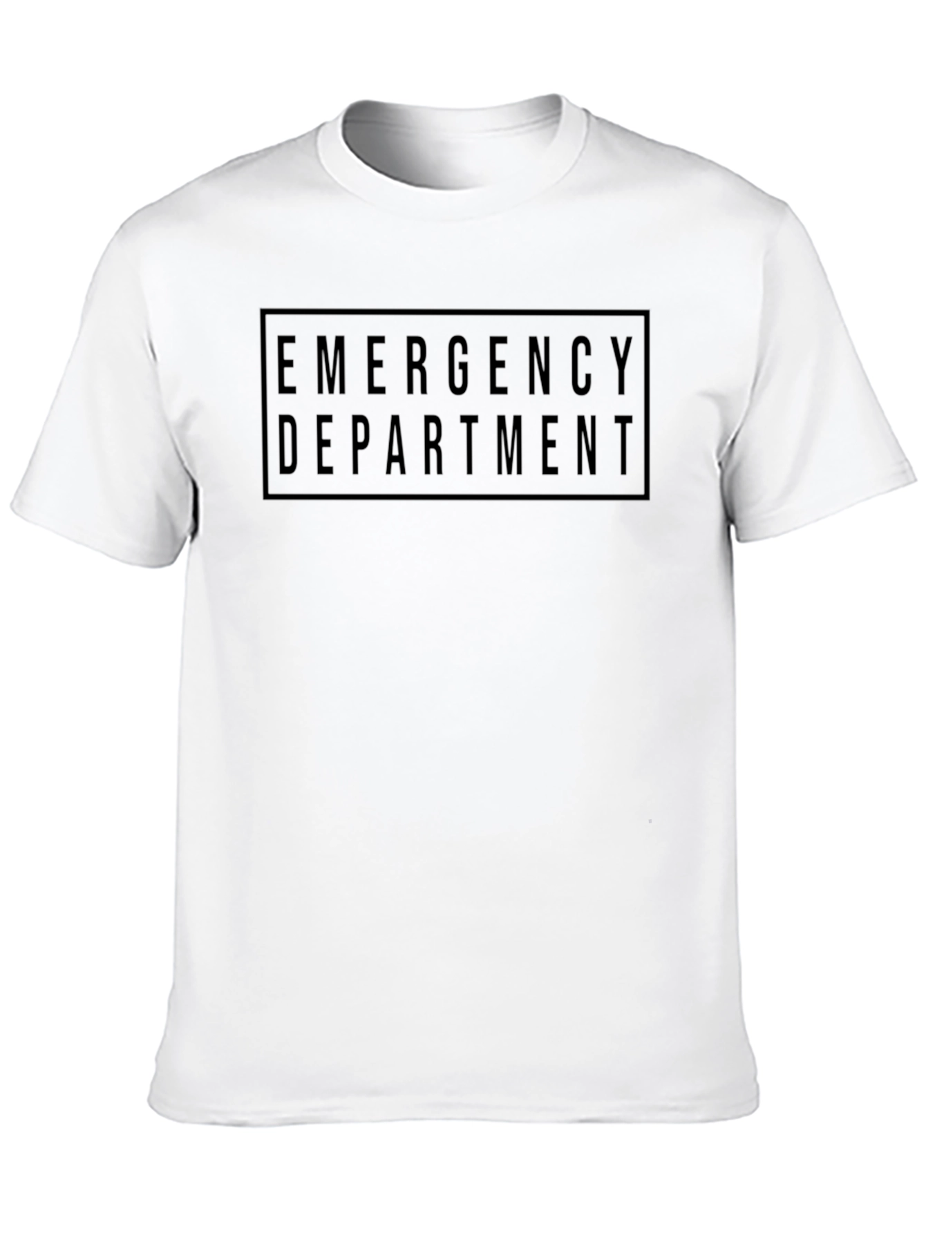 Emergency Department T-Shirt - Black Graphic Tee
