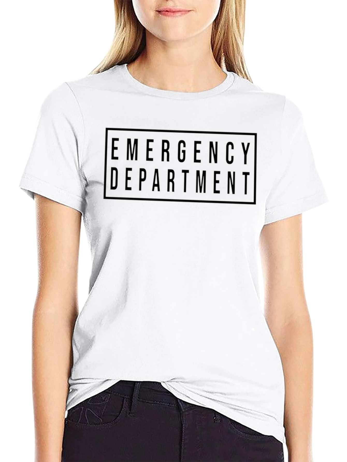 Emergency Department T-Shirt - Black Graphic Tee