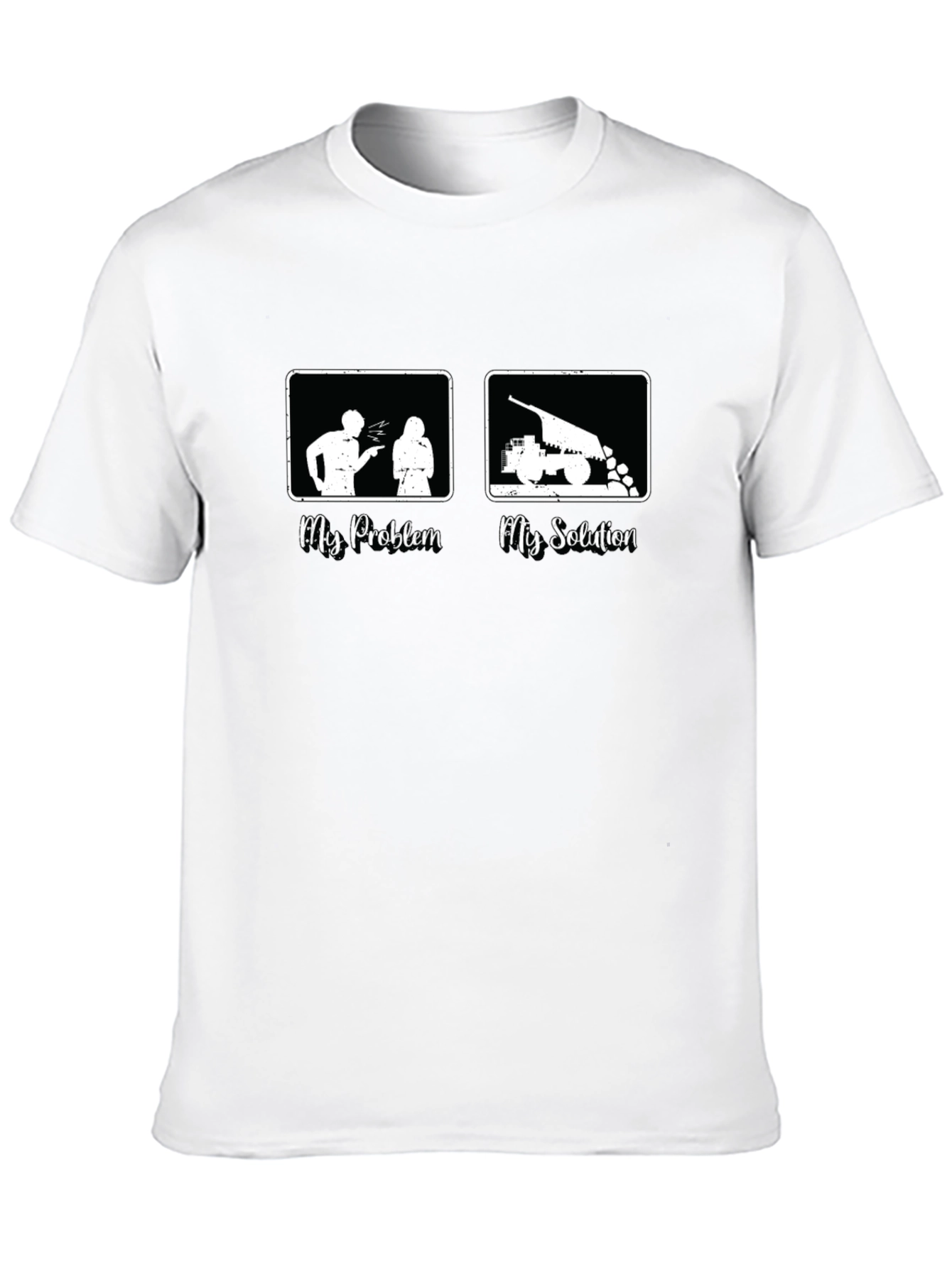 My Problem My Solution Black T-Shirt
