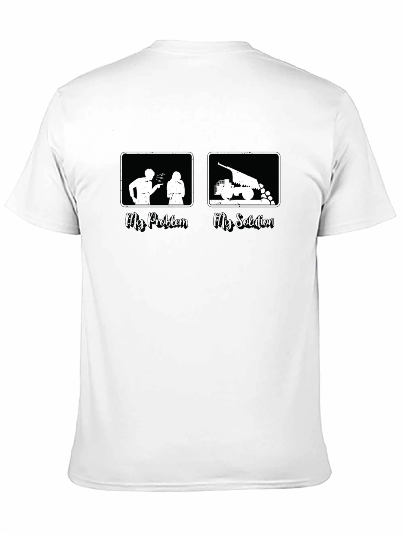 My Problem My Solution Black T-Shirt