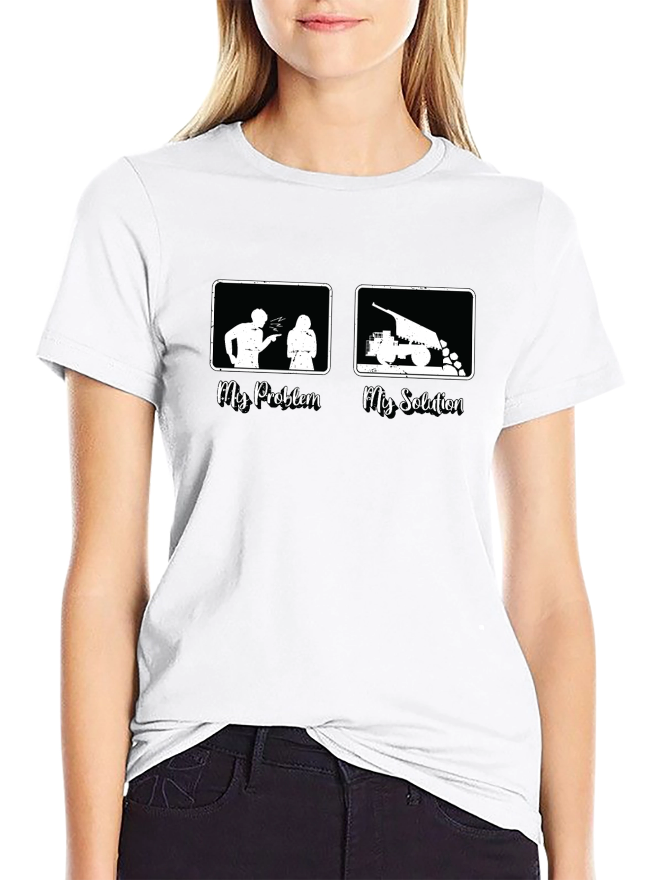 My Problem My Solution Black T-Shirt
