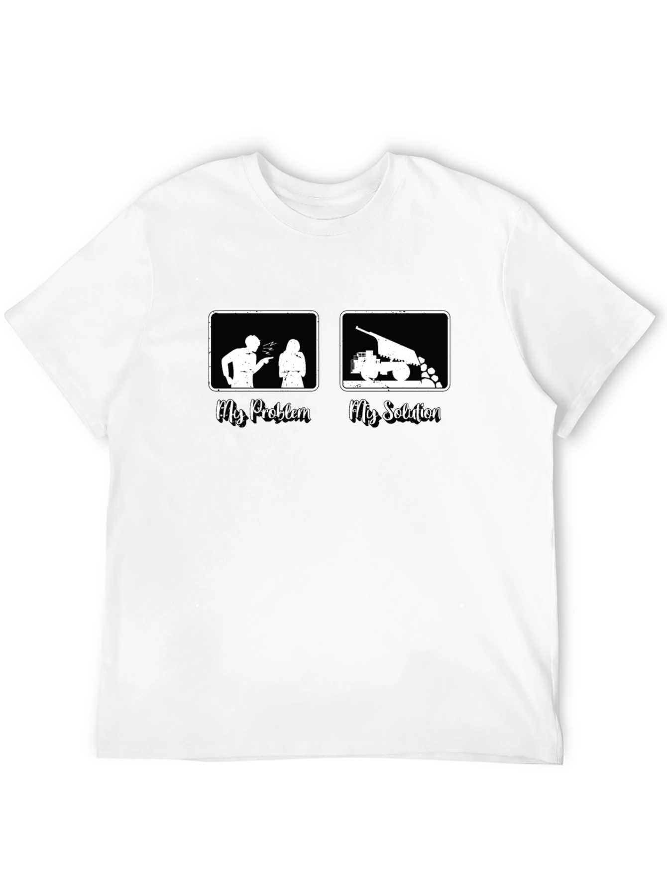 My Problem My Solution Black T-Shirt