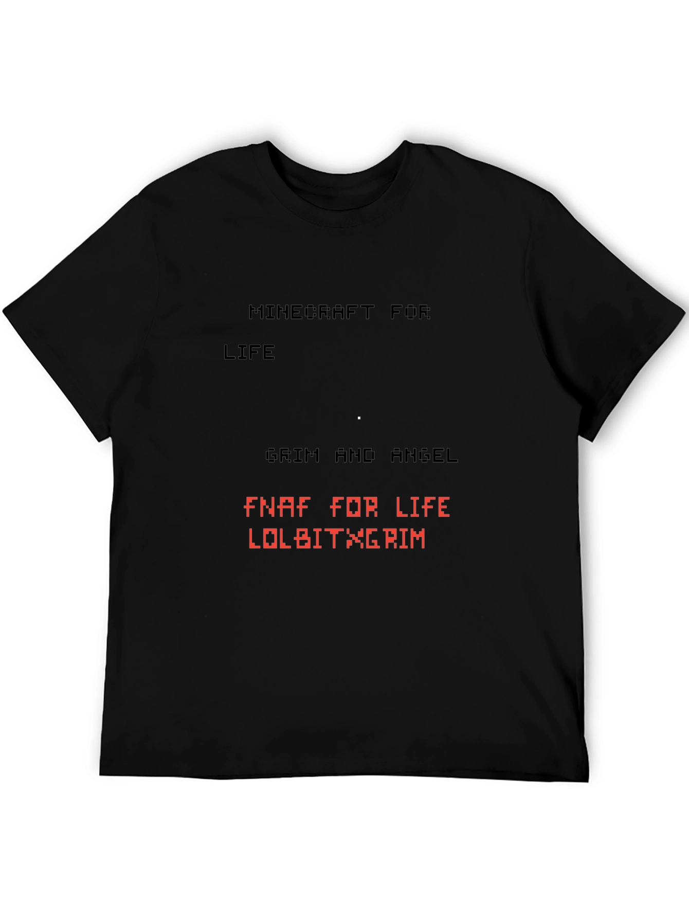 Minecraft and FNAF Gamer T-Shirt