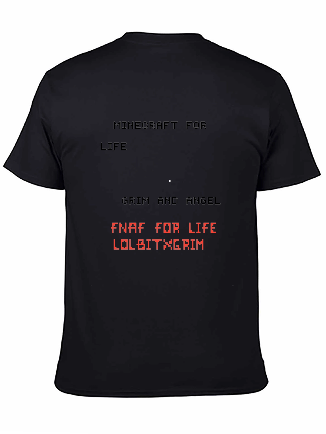 Minecraft and FNAF Gamer T-Shirt