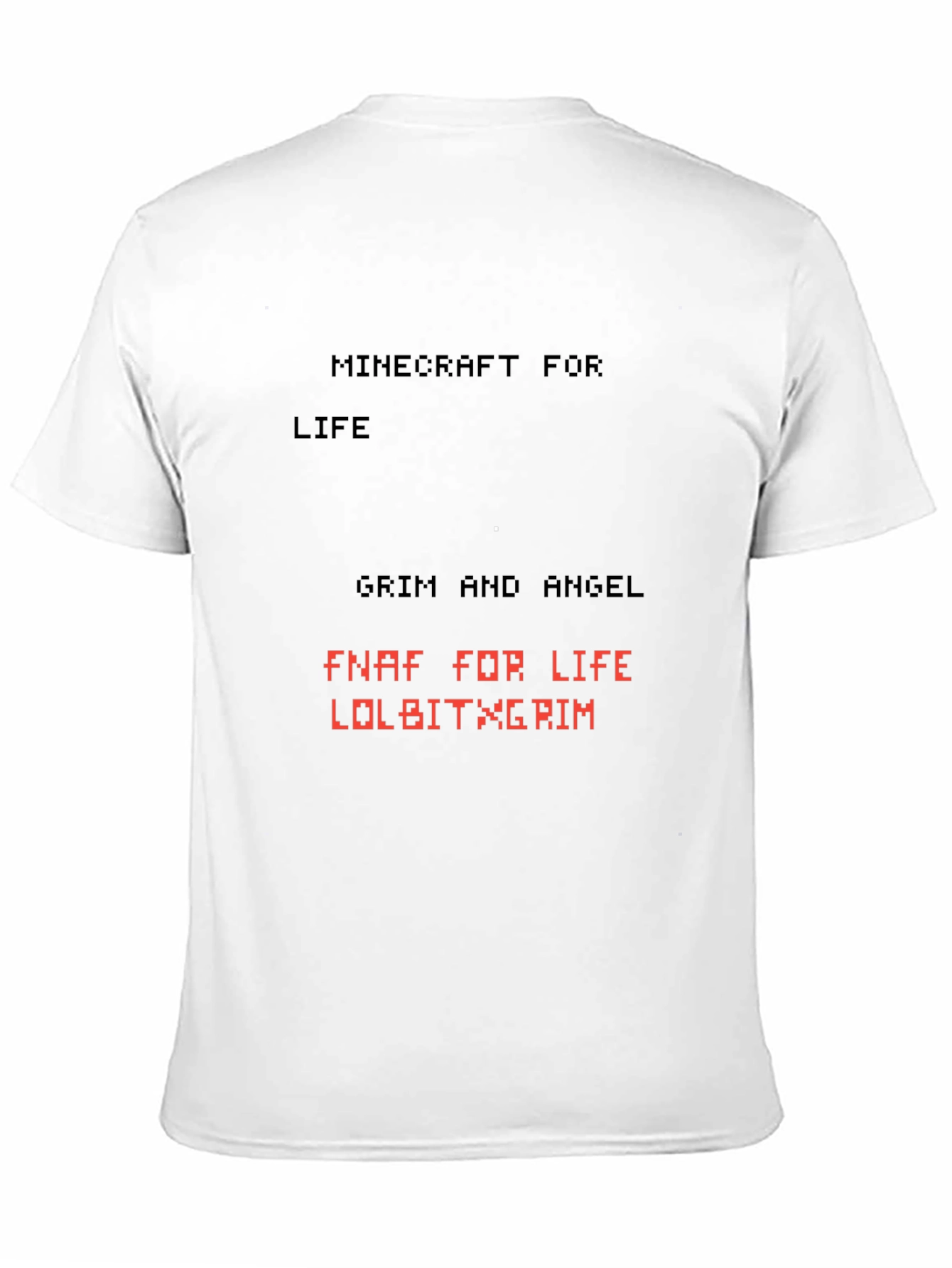 Minecraft and FNAF Gamer T-Shirt