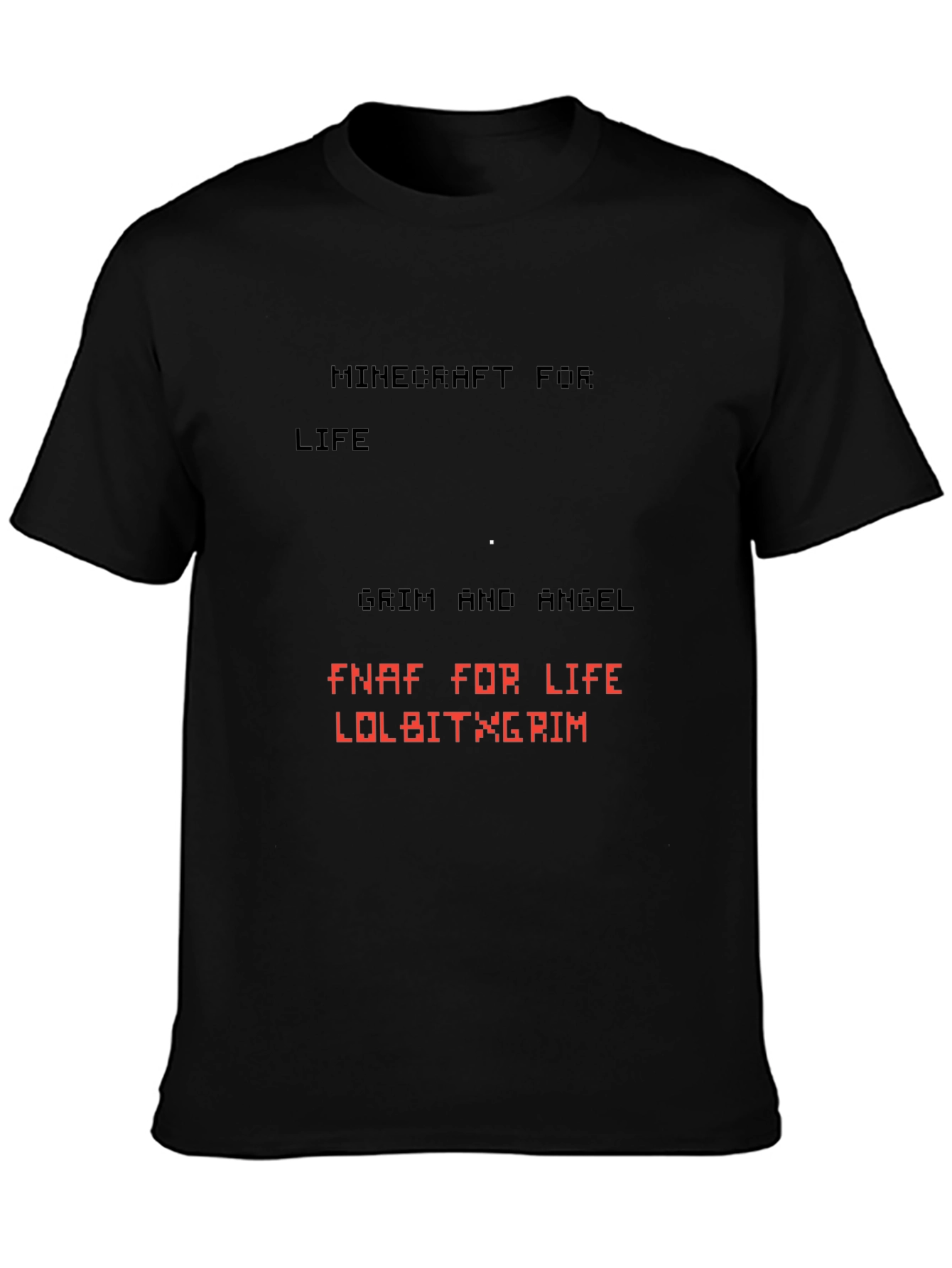 Minecraft and FNAF Gamer T-Shirt