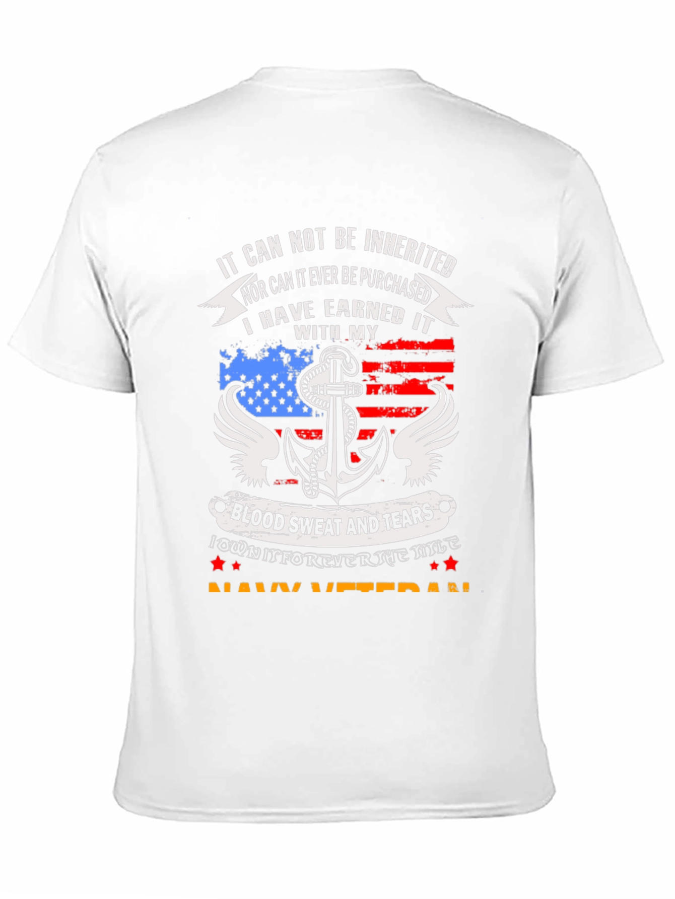 Navy Veteran Graphic T-Shirt