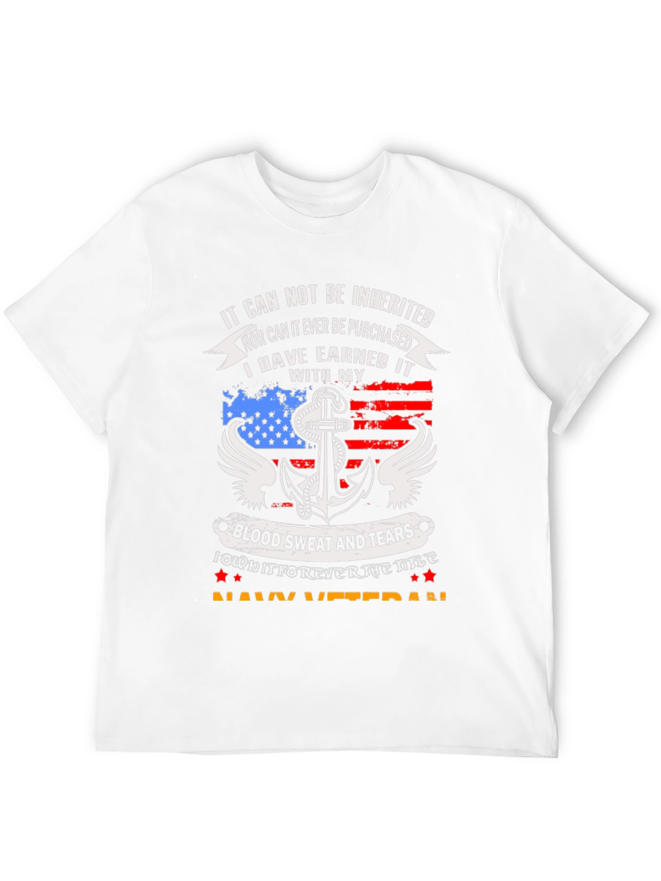 Navy Veteran Graphic T-Shirt