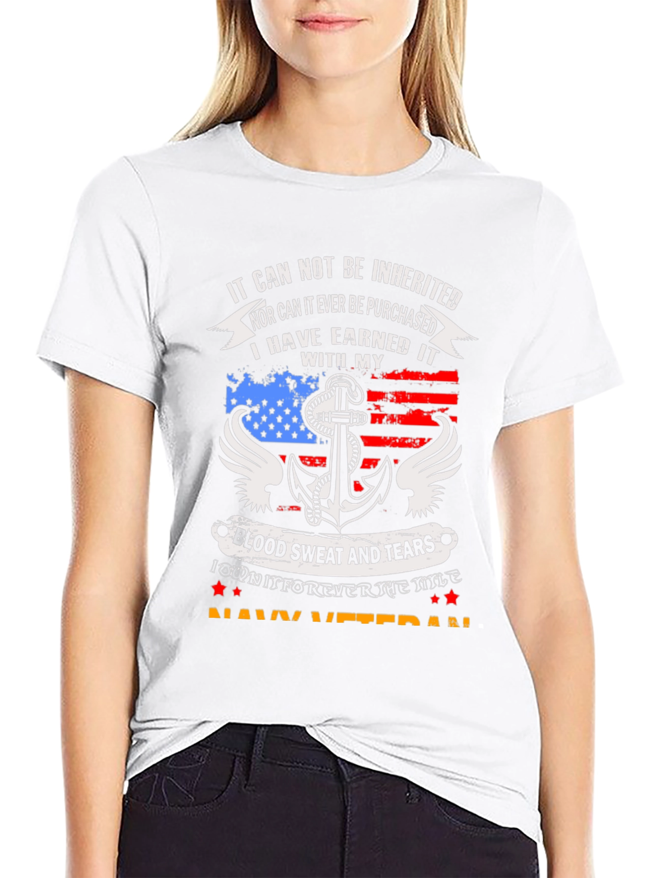 Navy Veteran Graphic T-Shirt