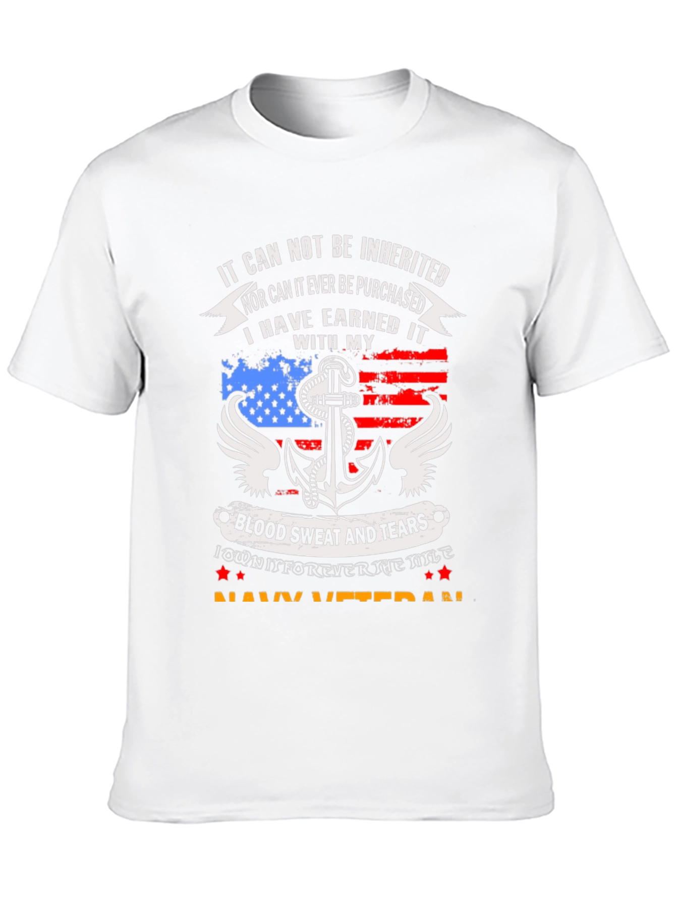 Navy Veteran Graphic T-Shirt
