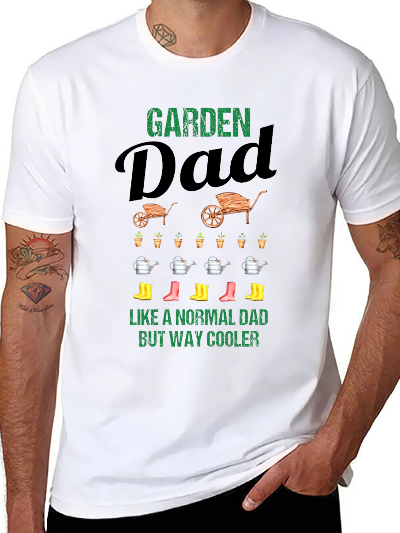 Garden Dad T-Shirt - Cool Fathers Day Gift
