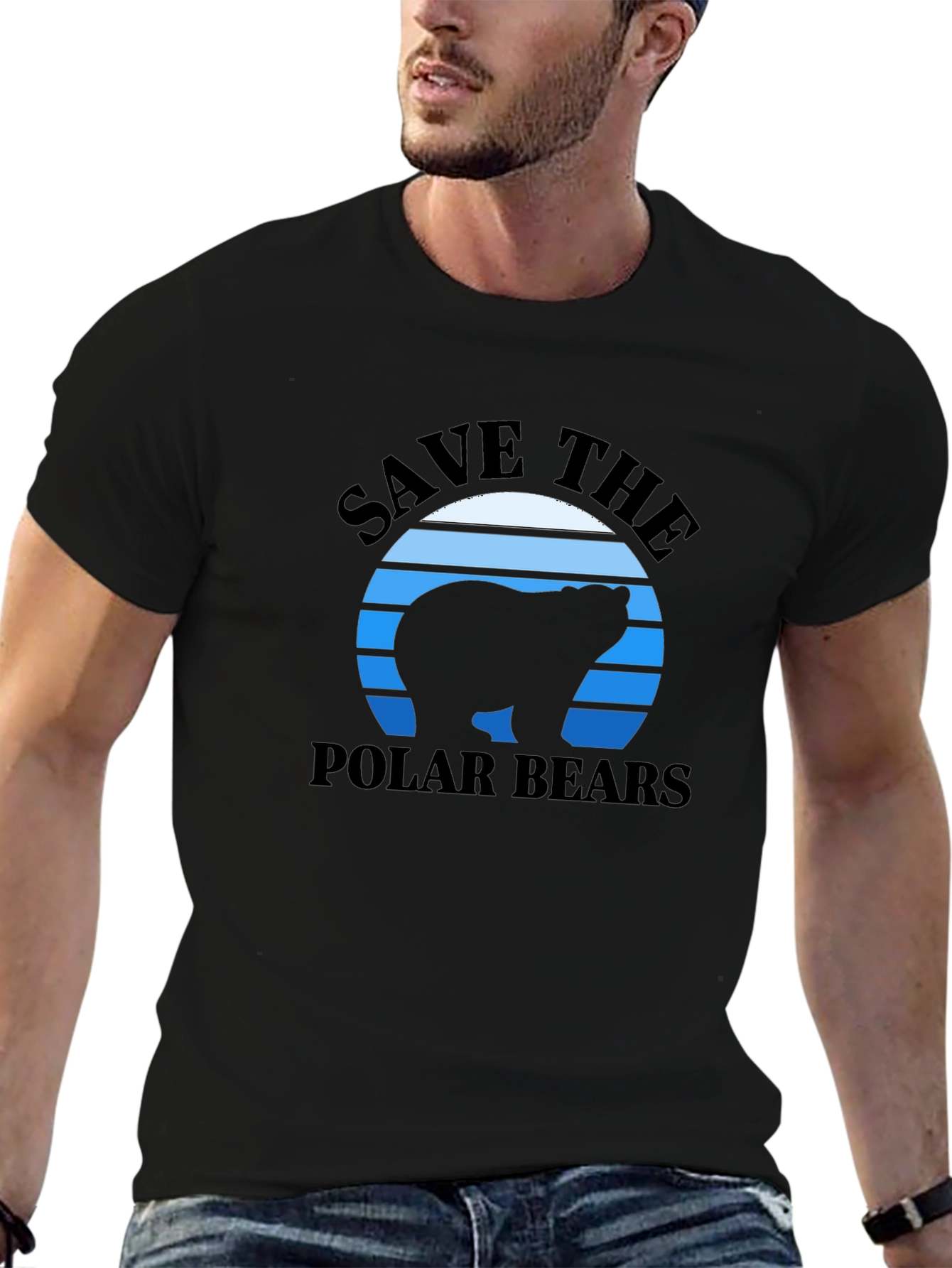 Save The Polar Bears Graphic Tee
