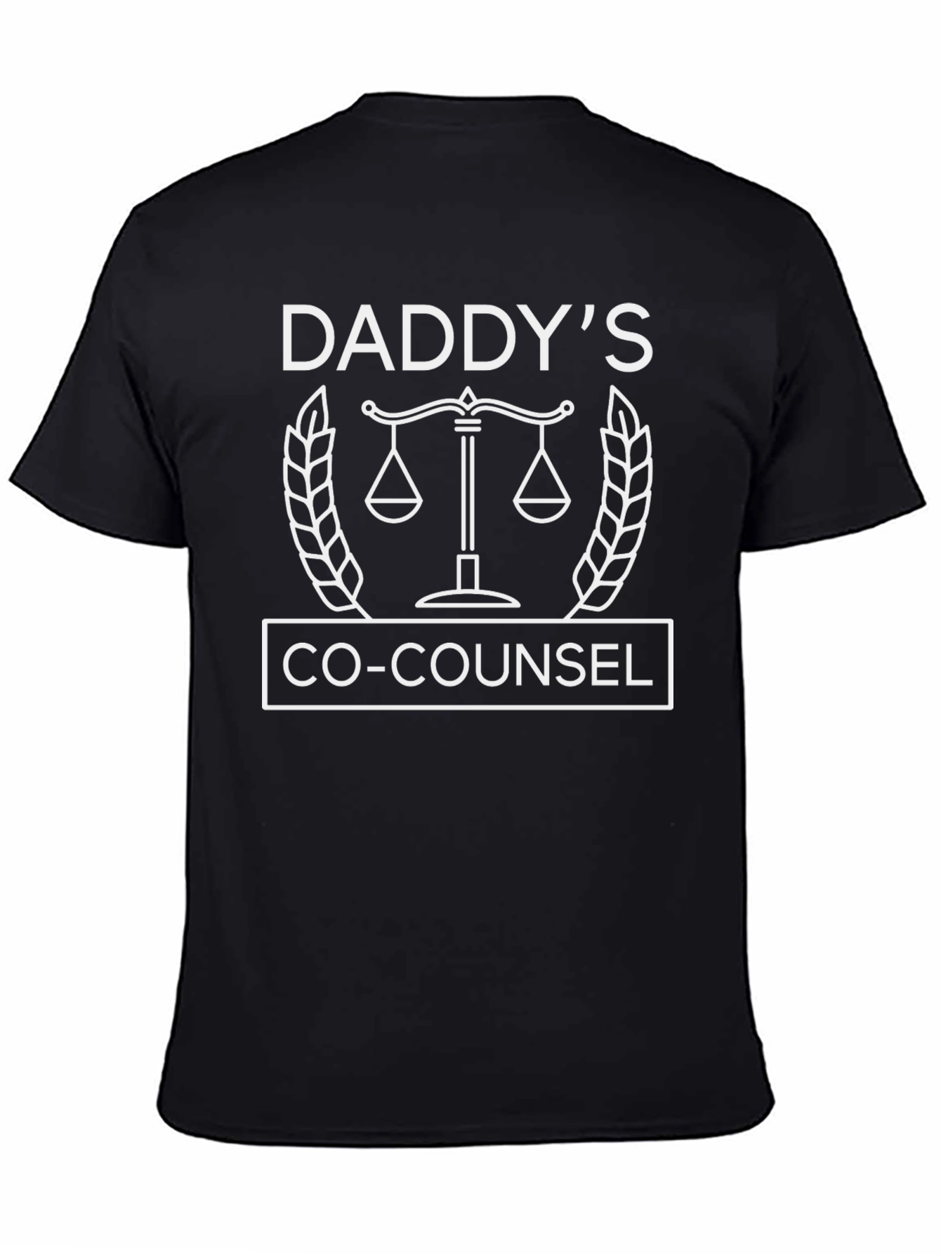 Daddys Co-Counsel T-Shirt - Legal Humor Tee