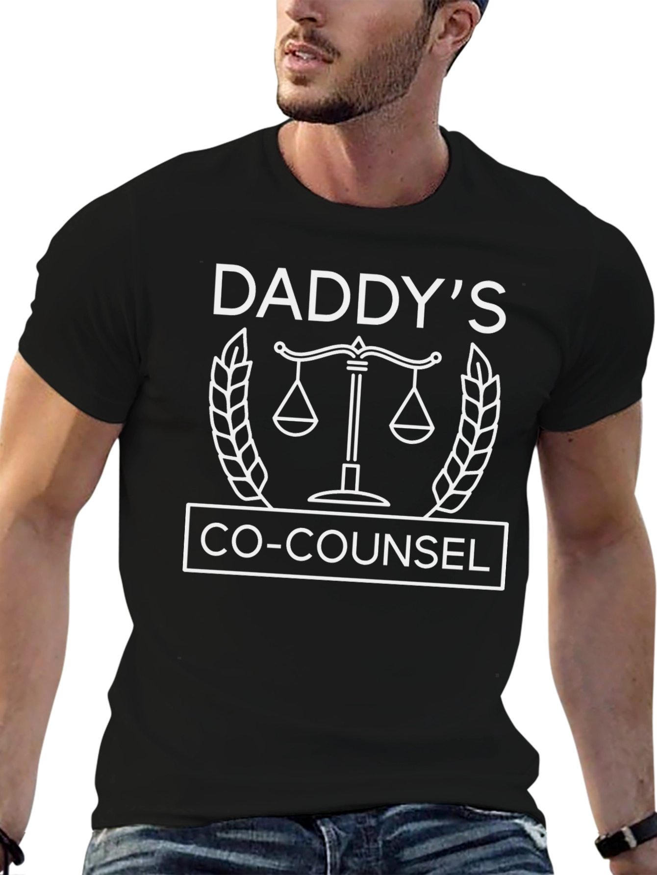 Daddys Co-Counsel T-Shirt - Legal Humor Tee