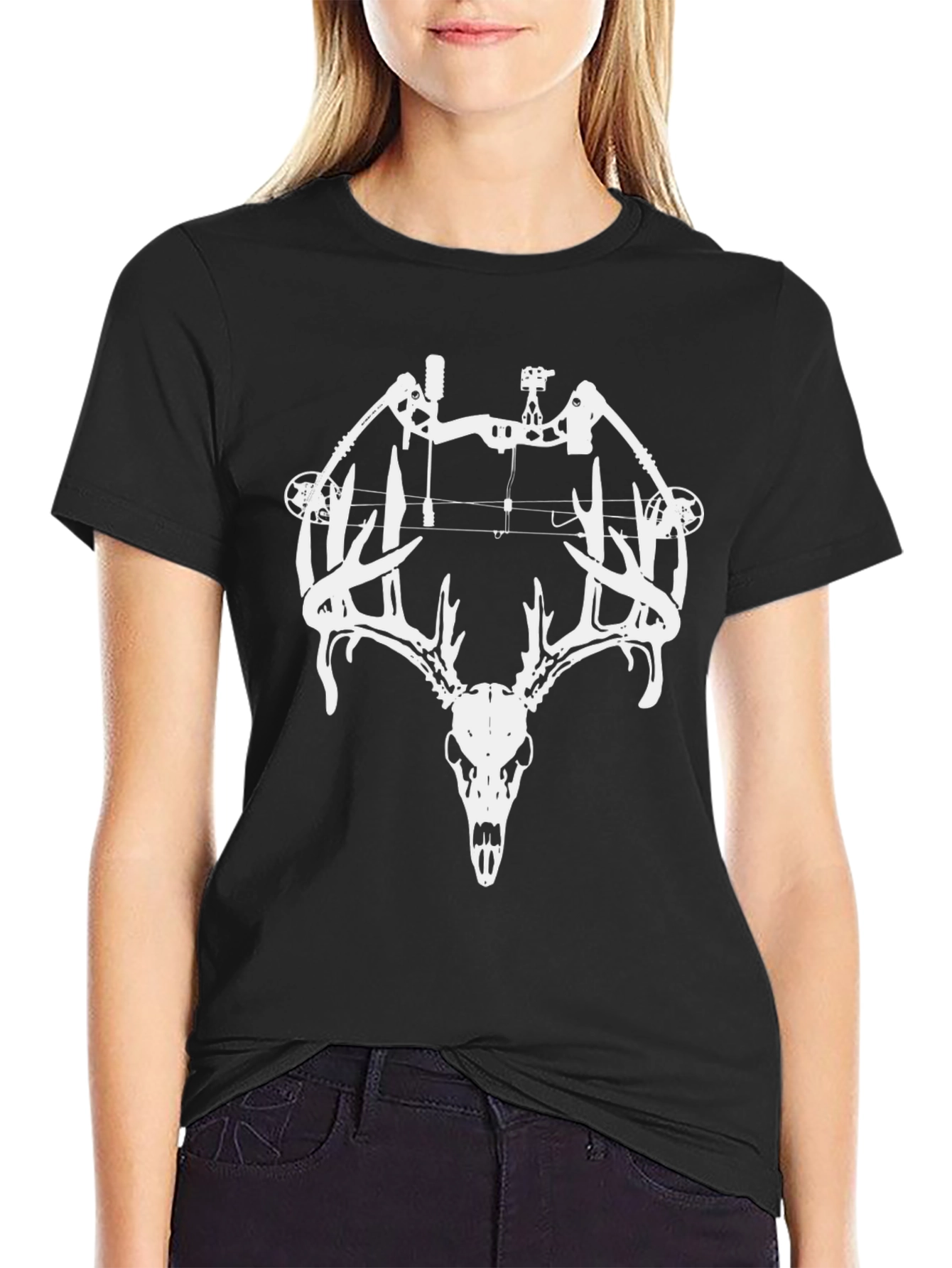 Bow Hunting Skull T-Shirt