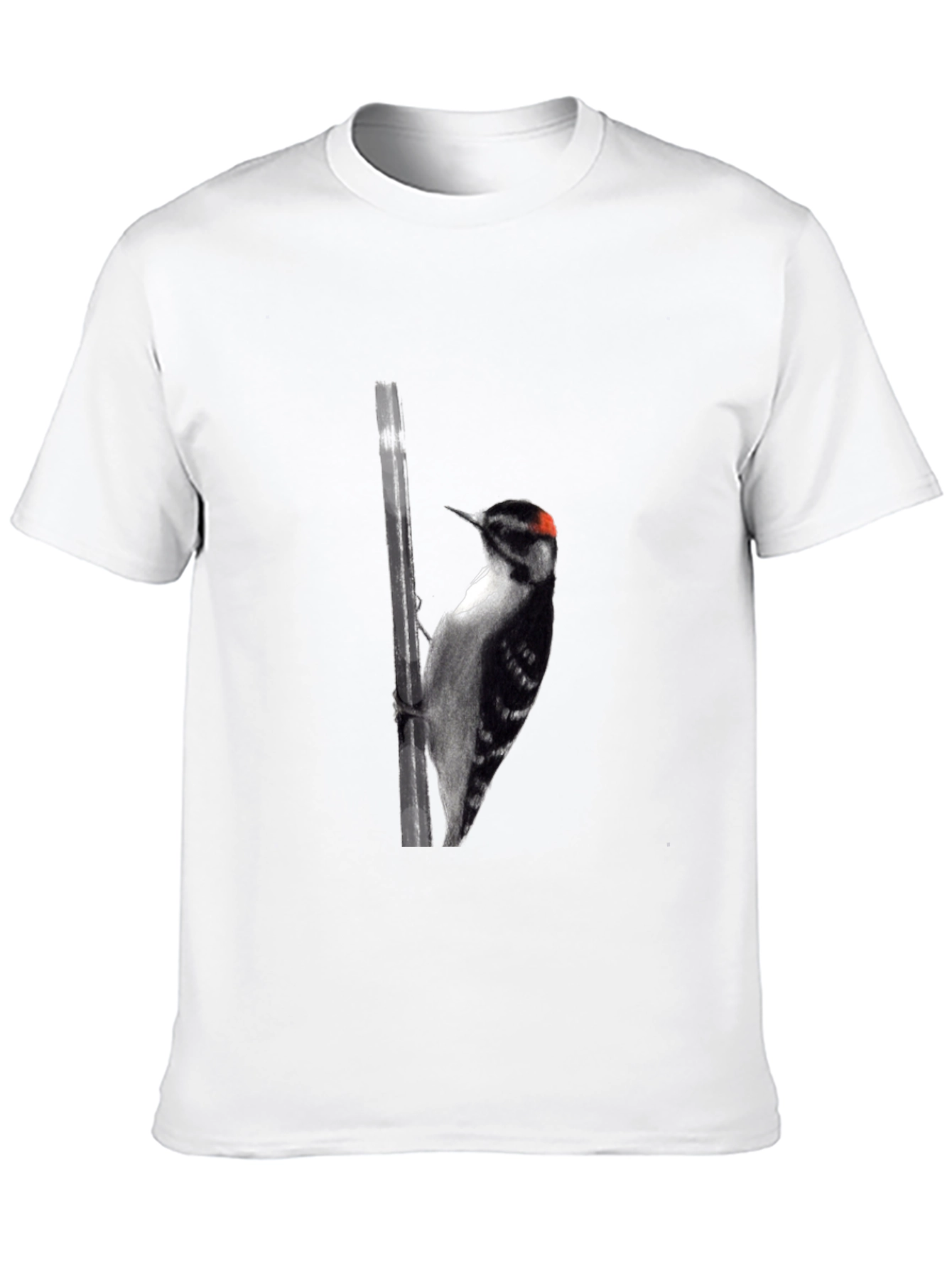 Woodpecker Graphic Black Tee