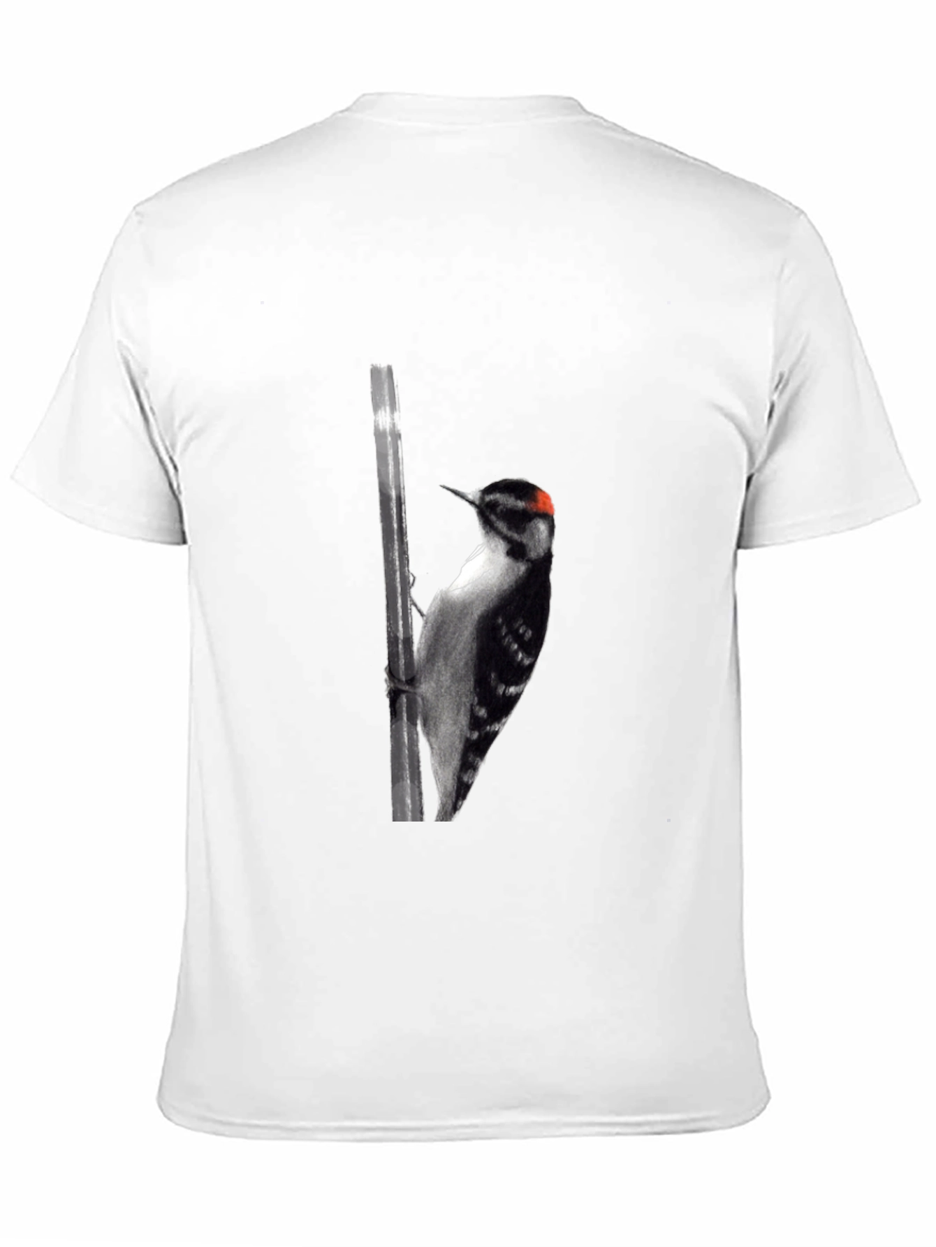 Woodpecker Graphic Black Tee