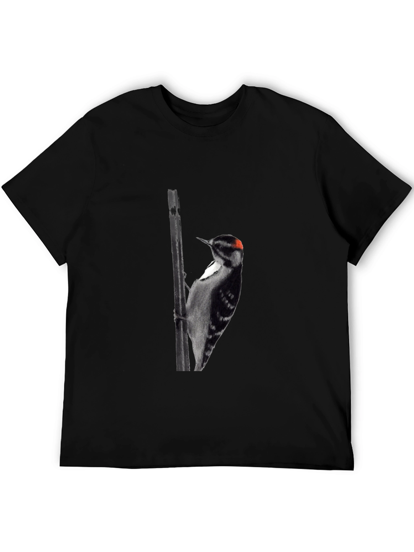Woodpecker Graphic Black Tee
