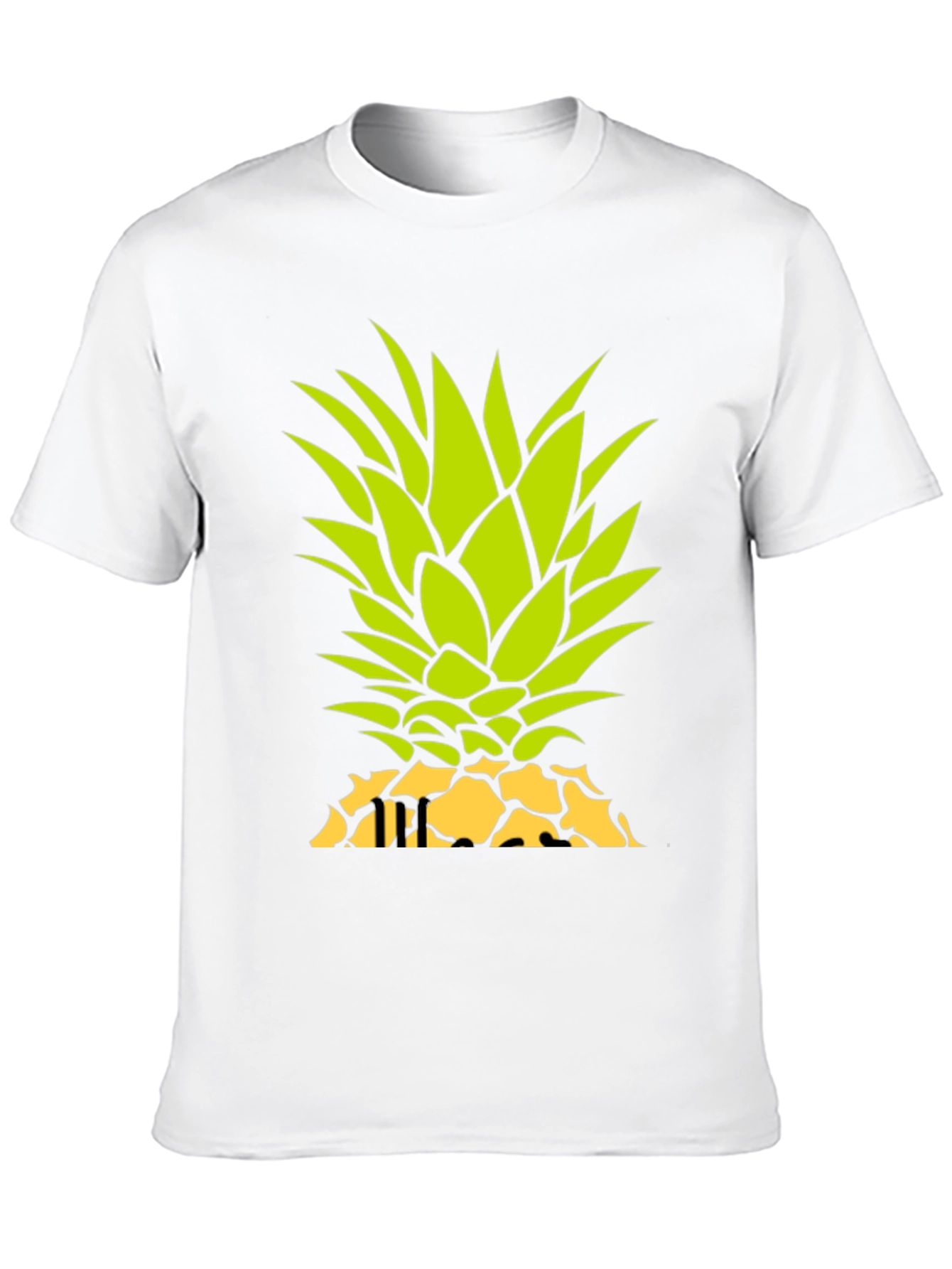 Pineapple Graphic Tee - Tropical Summer Vibes