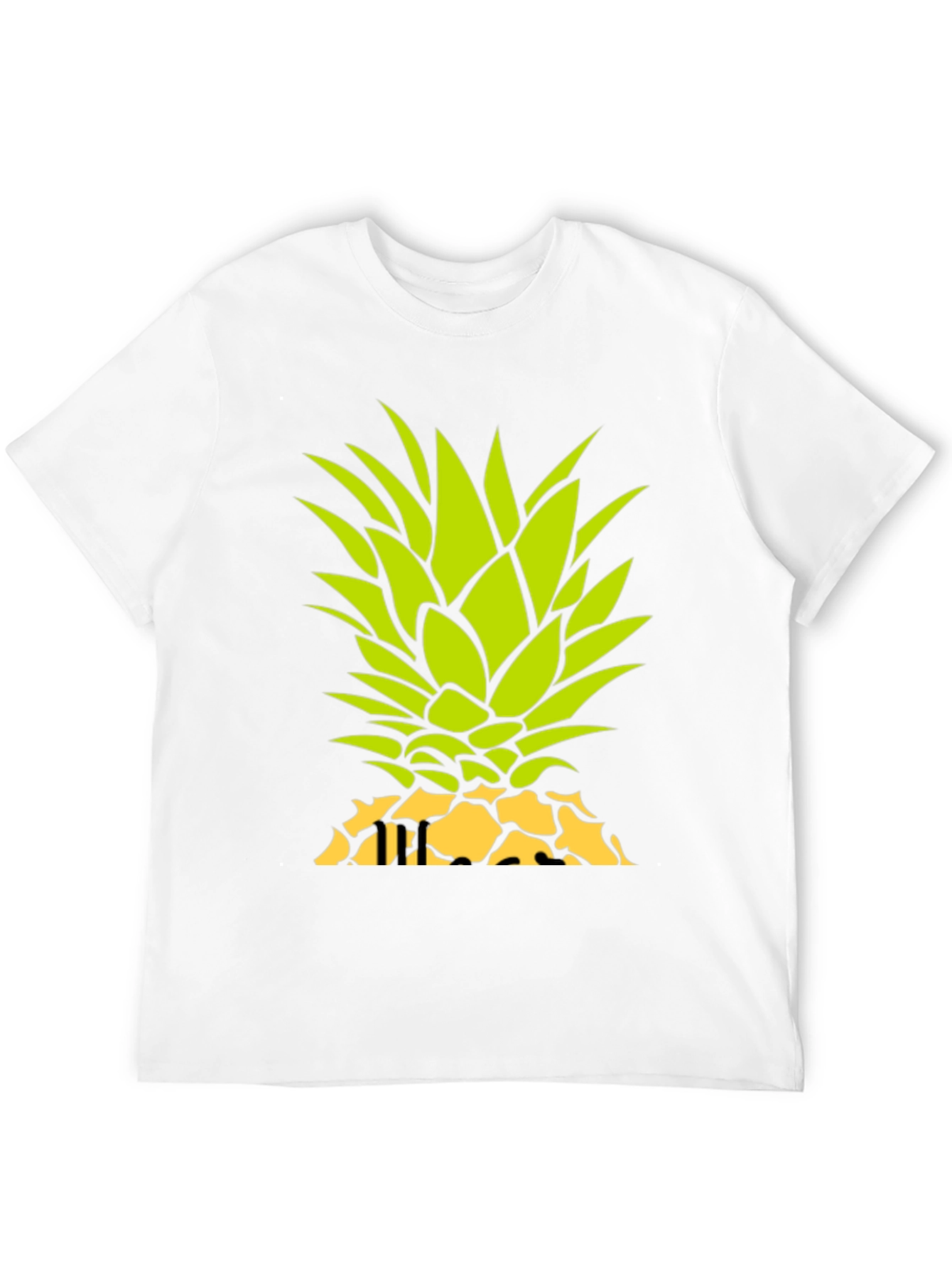 Pineapple Graphic Tee - Tropical Summer Vibes