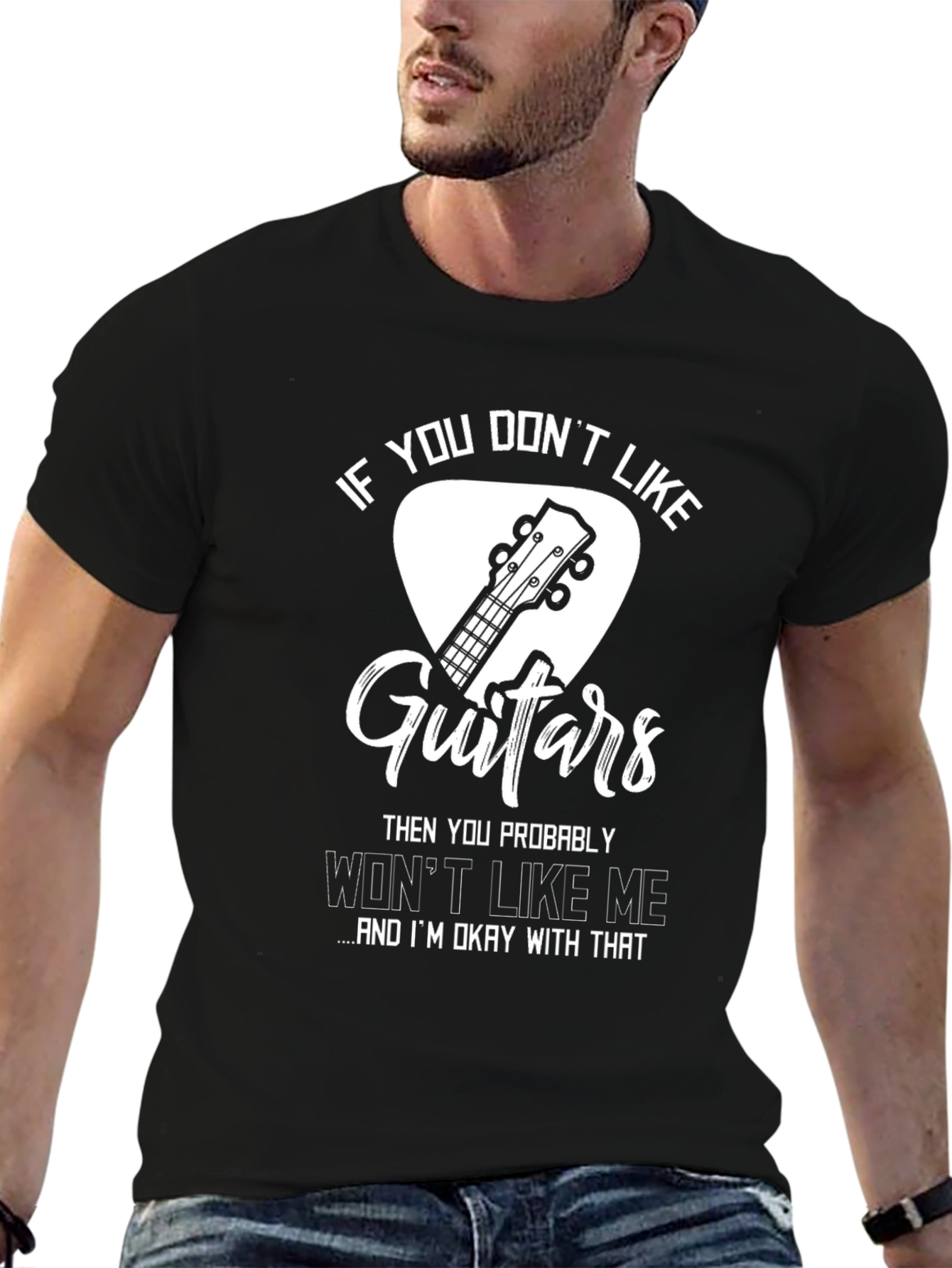 Guitar Lover Graphic T-Shirt