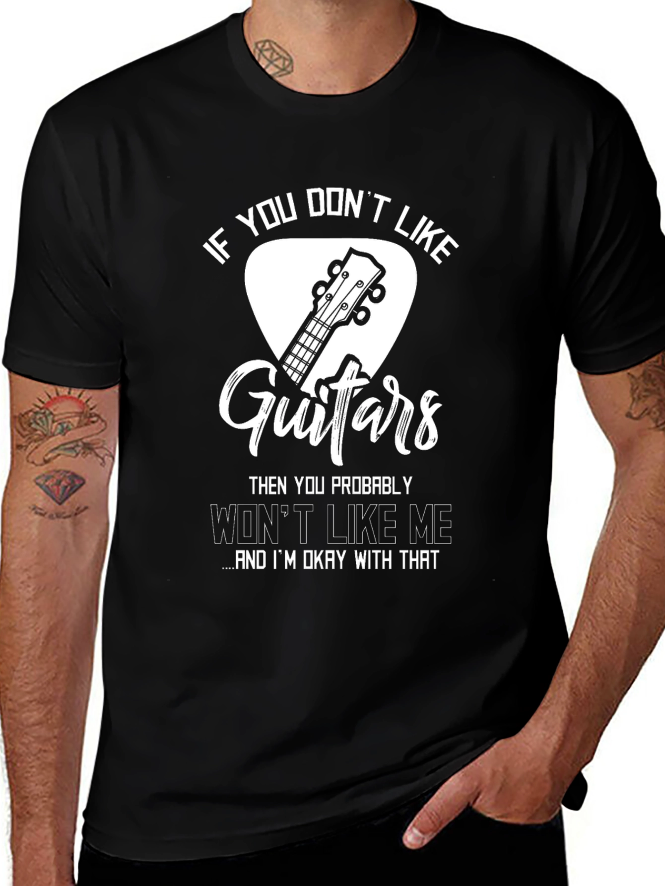Guitar Lover Graphic T-Shirt