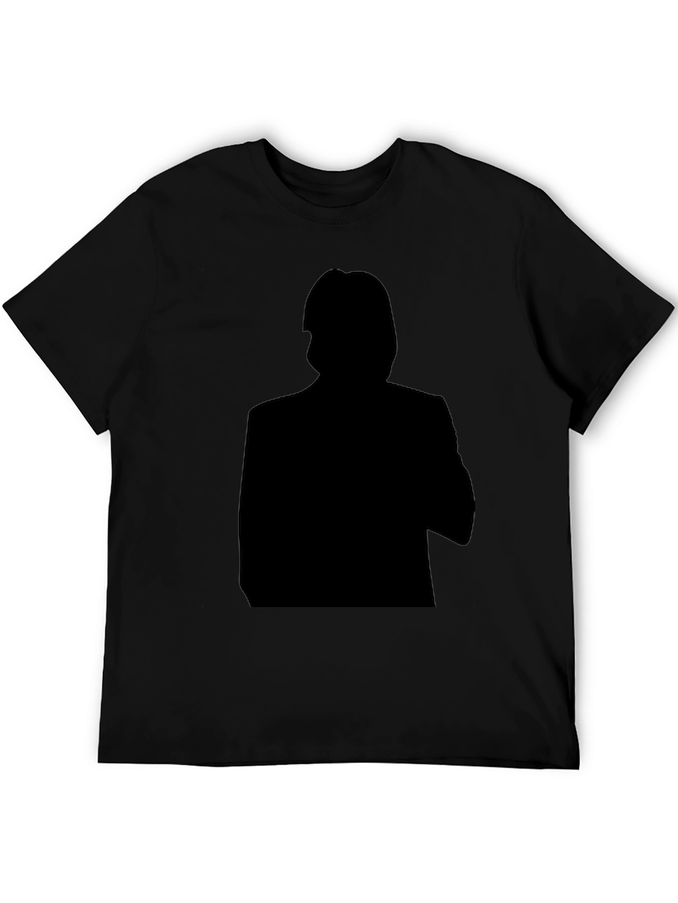Silhouette Graphic Tee - Classic Black T-Shirt