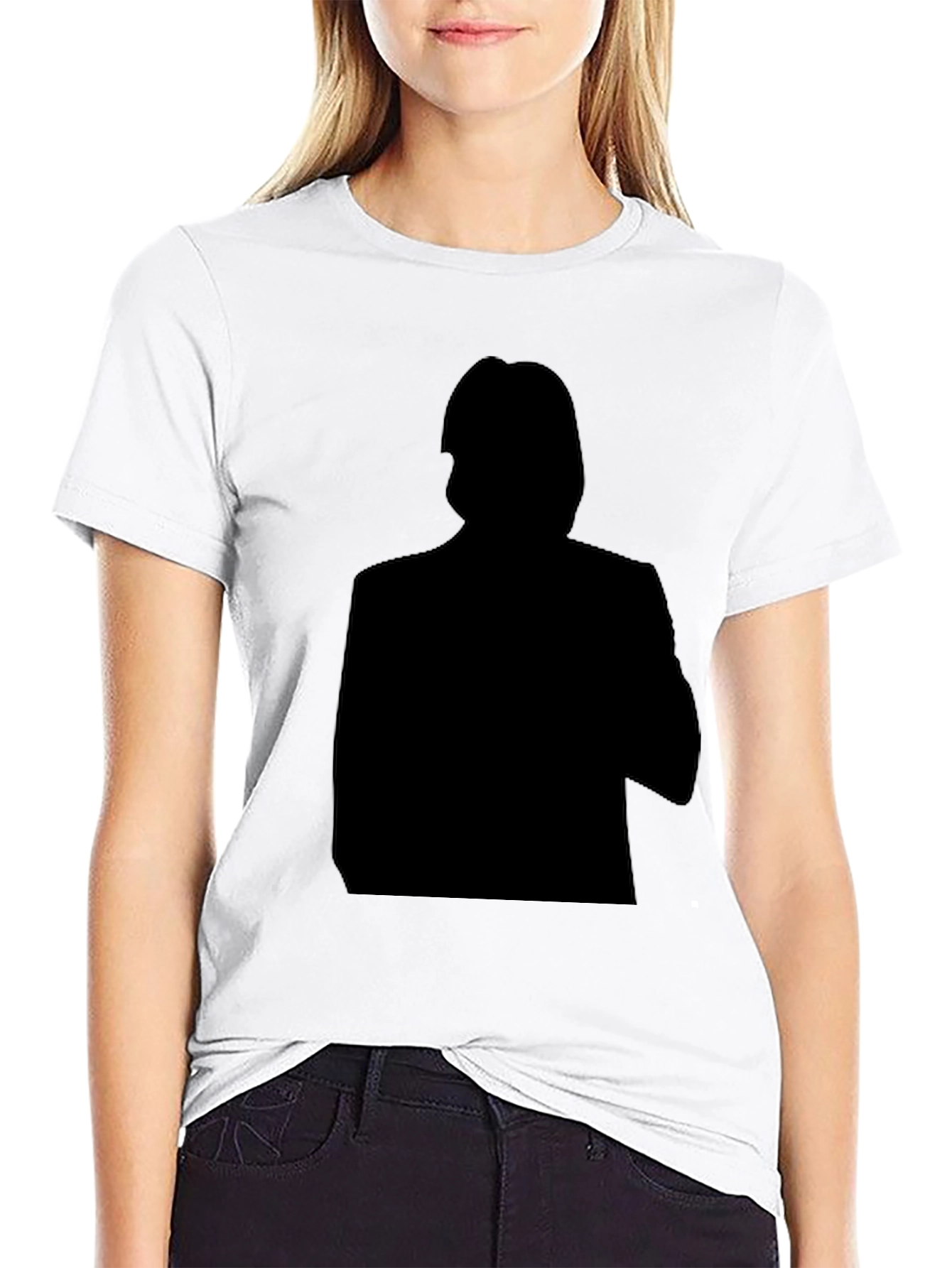 Silhouette Graphic Tee - Classic Black T-Shirt