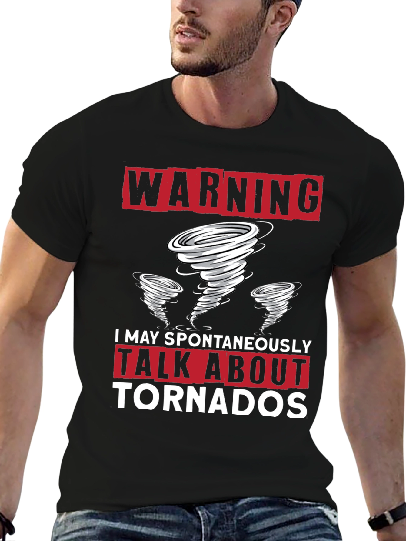 Warning Tornado Talker T-Shirt