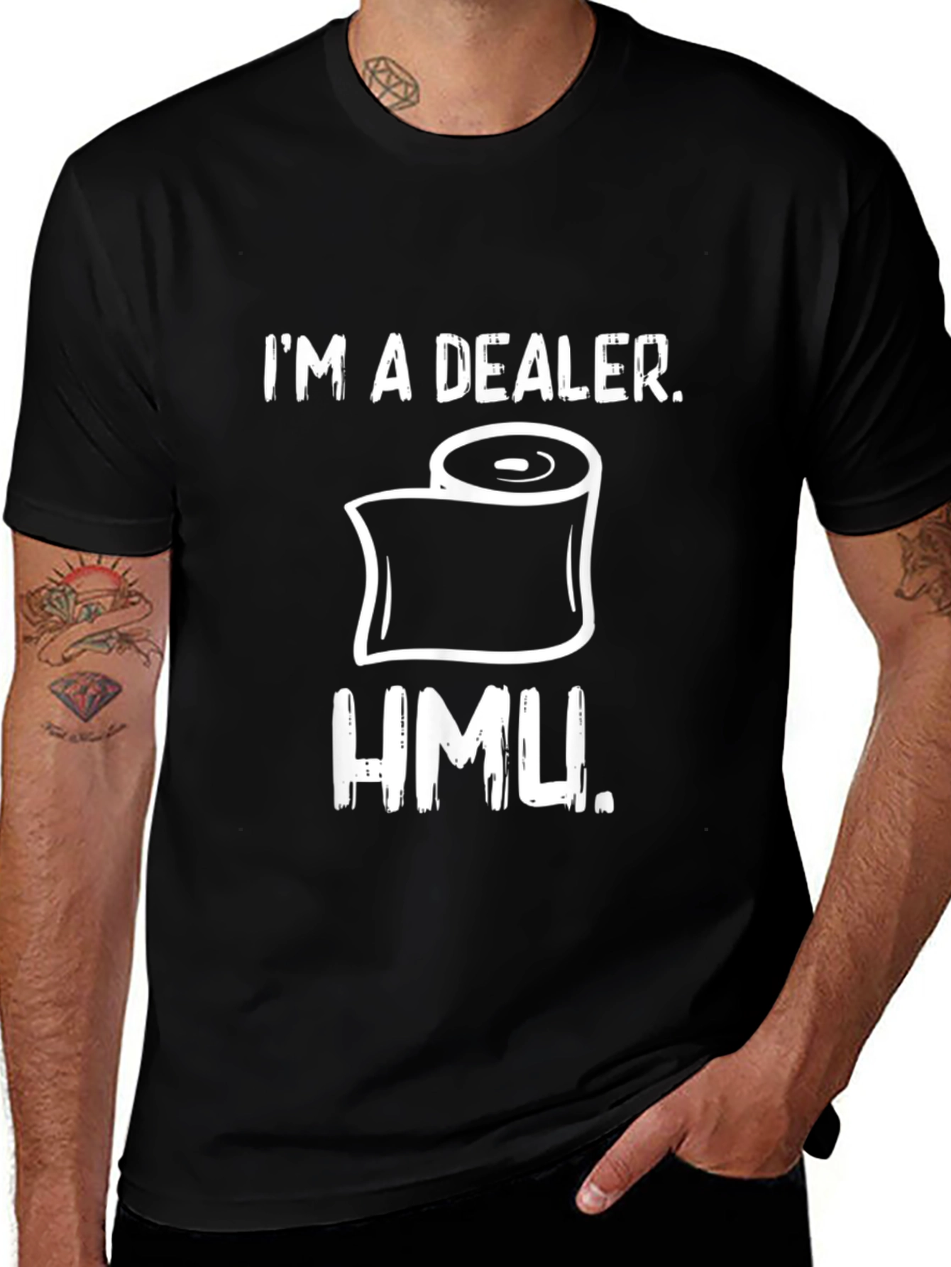Im a Dealer Toilet Paper Humor T-Shirt