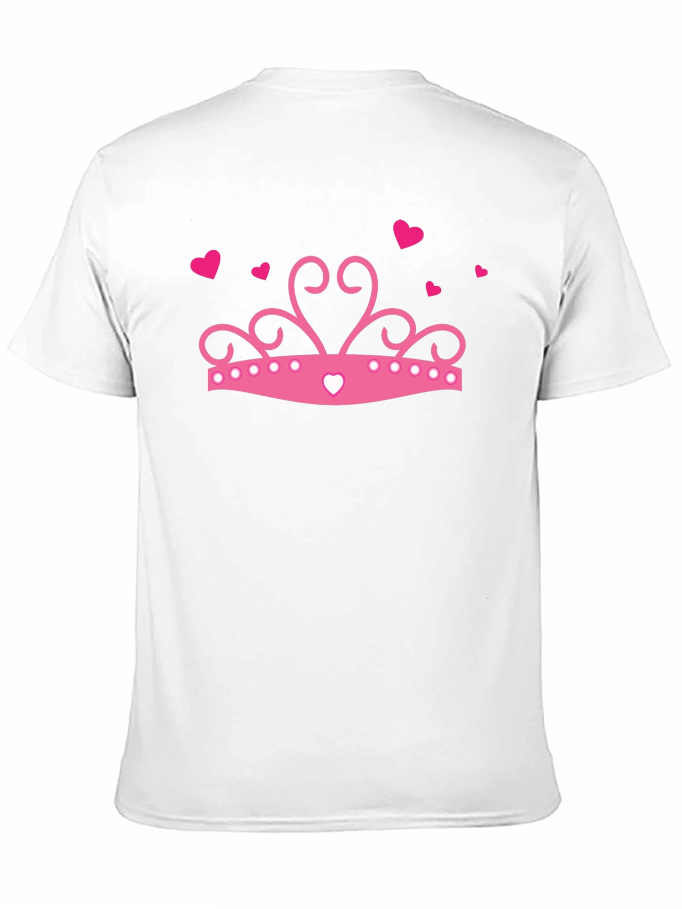 Princess Crown Graphic T-Shirt - Black