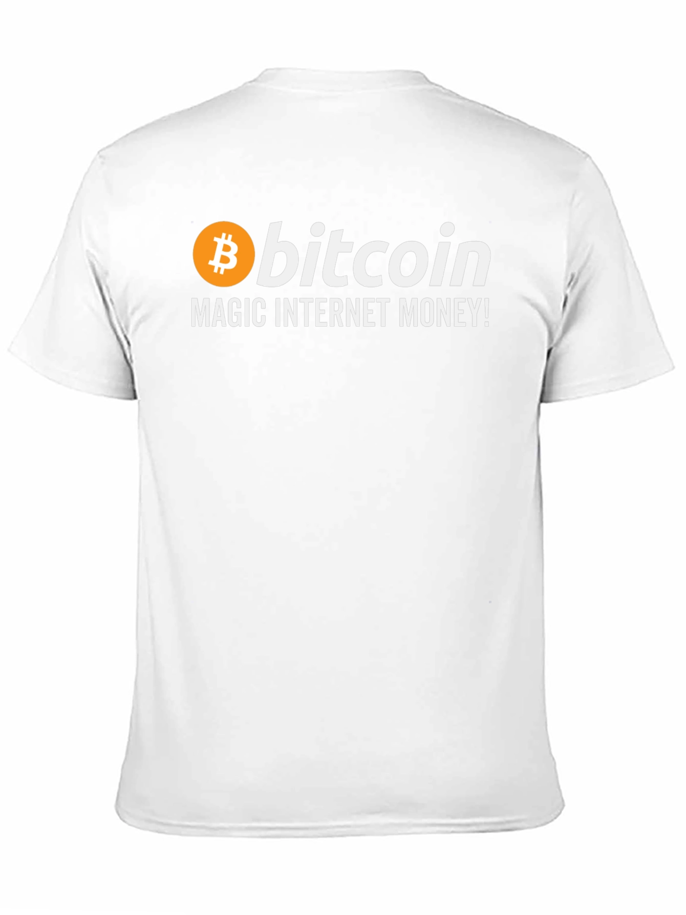 Bitcoin Magic Internet Money Black T-Shirt