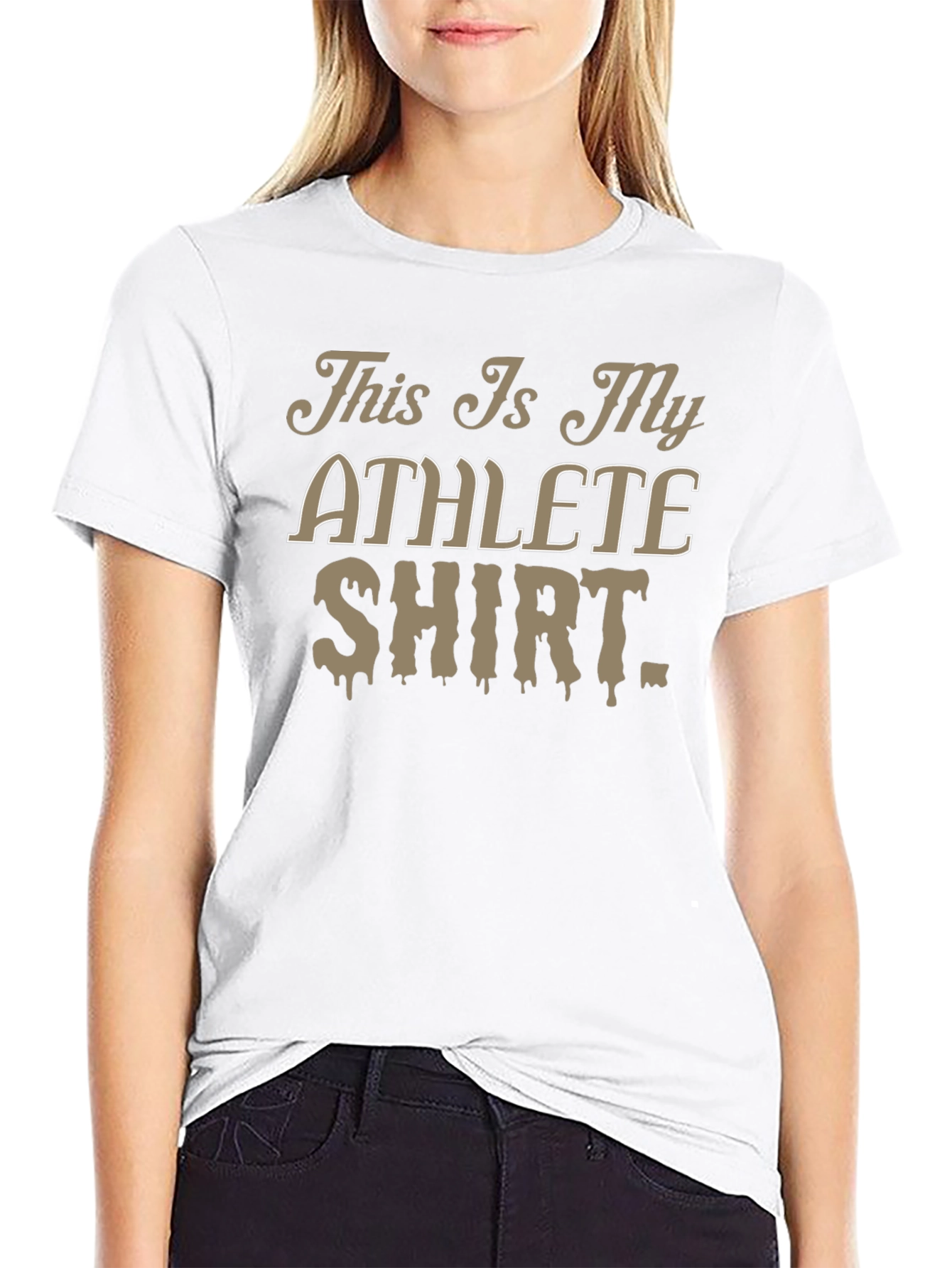 Funny Athlete T-Shirt - Gym Workout Tee
