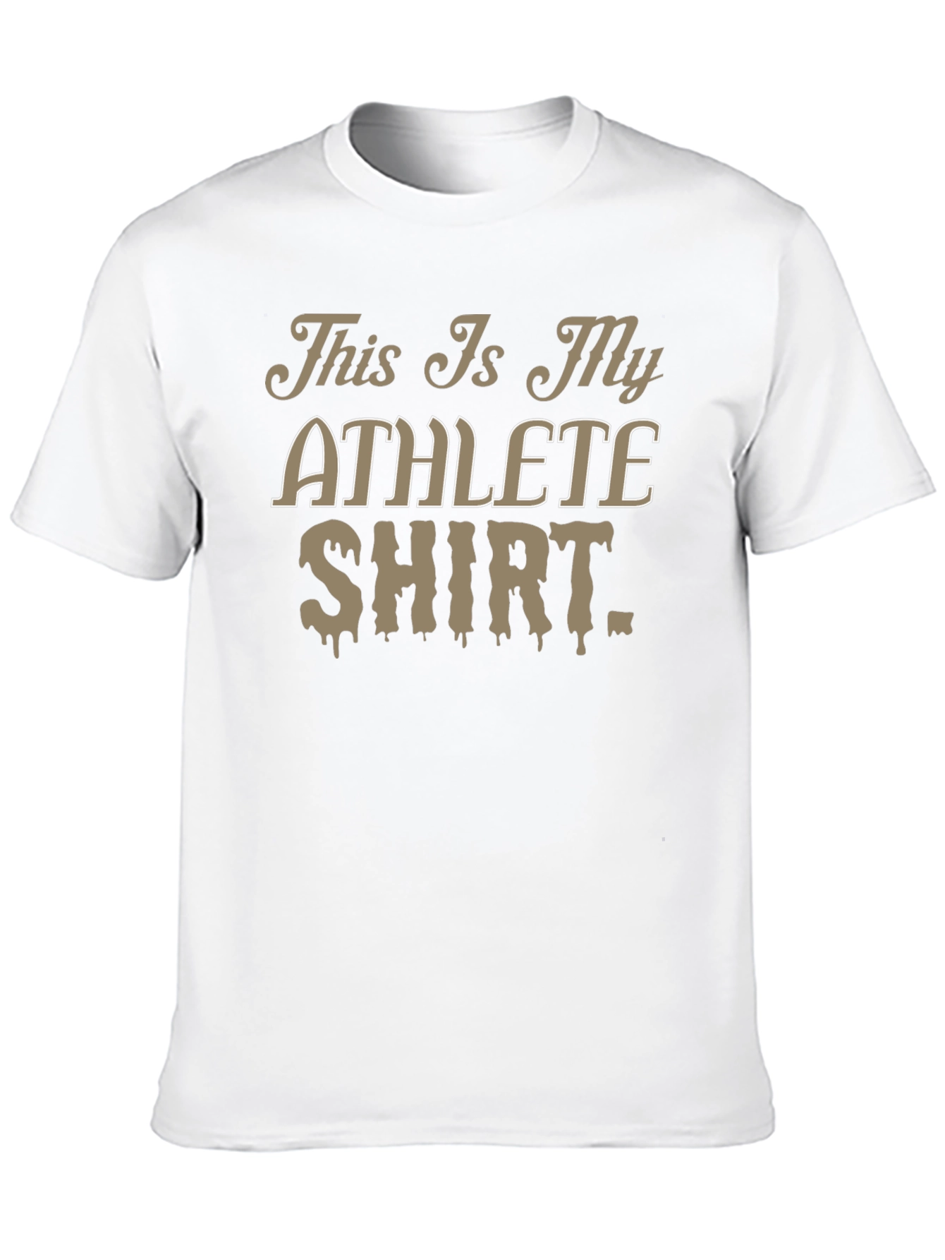 Funny Athlete T-Shirt - Gym Workout Tee