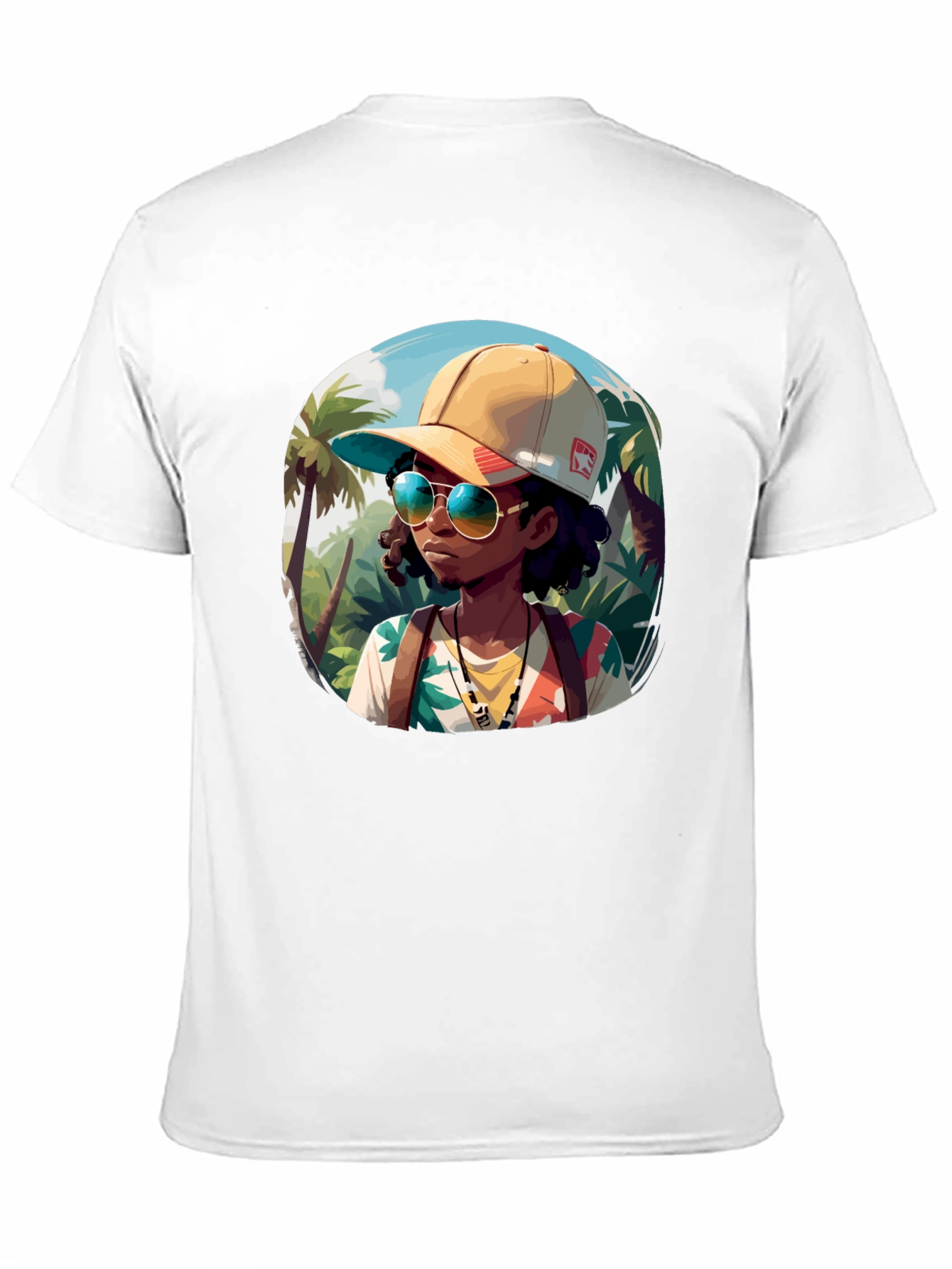 Tropical Explorer Graphic T-Shirt