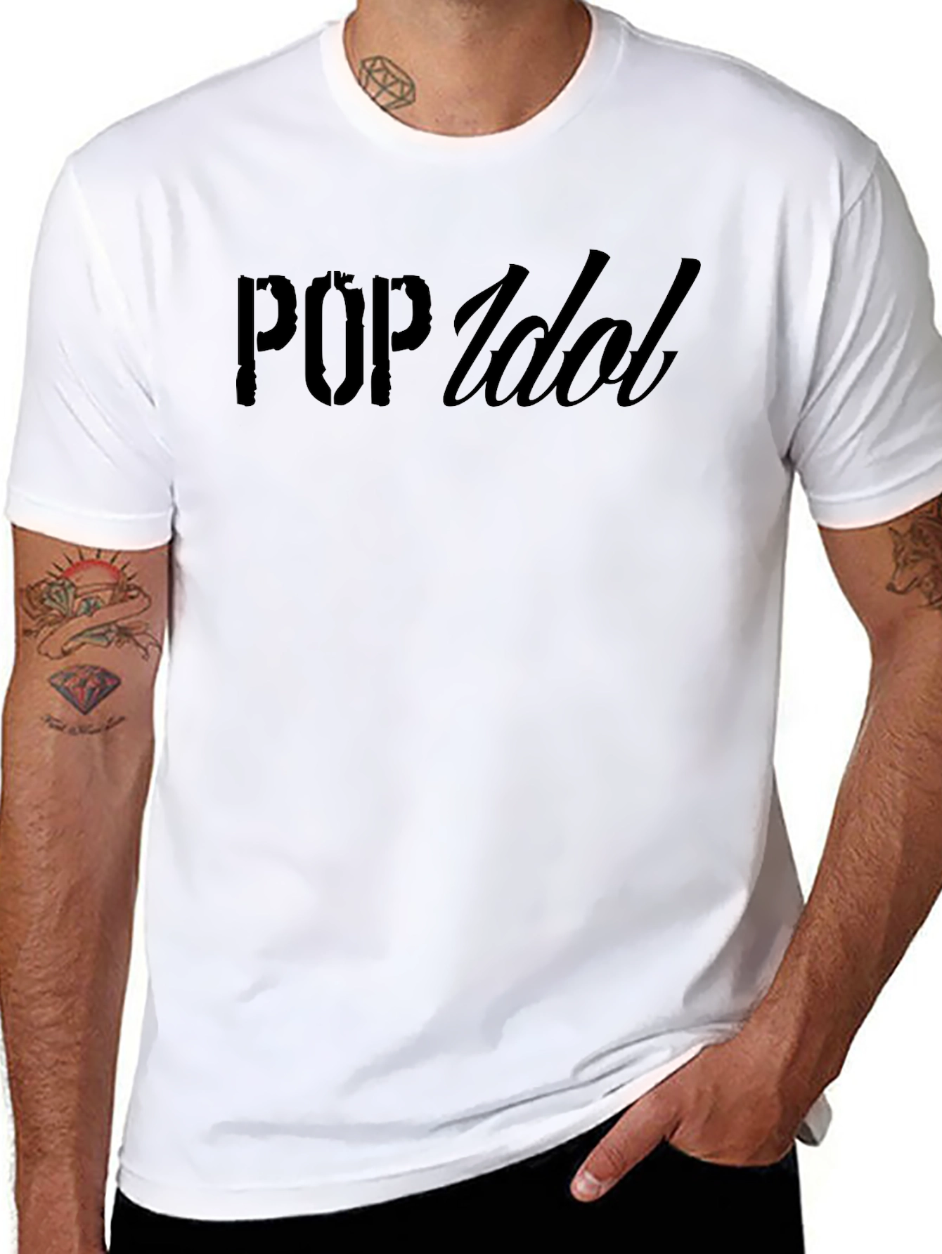 Pop Idol Black T-Shirt