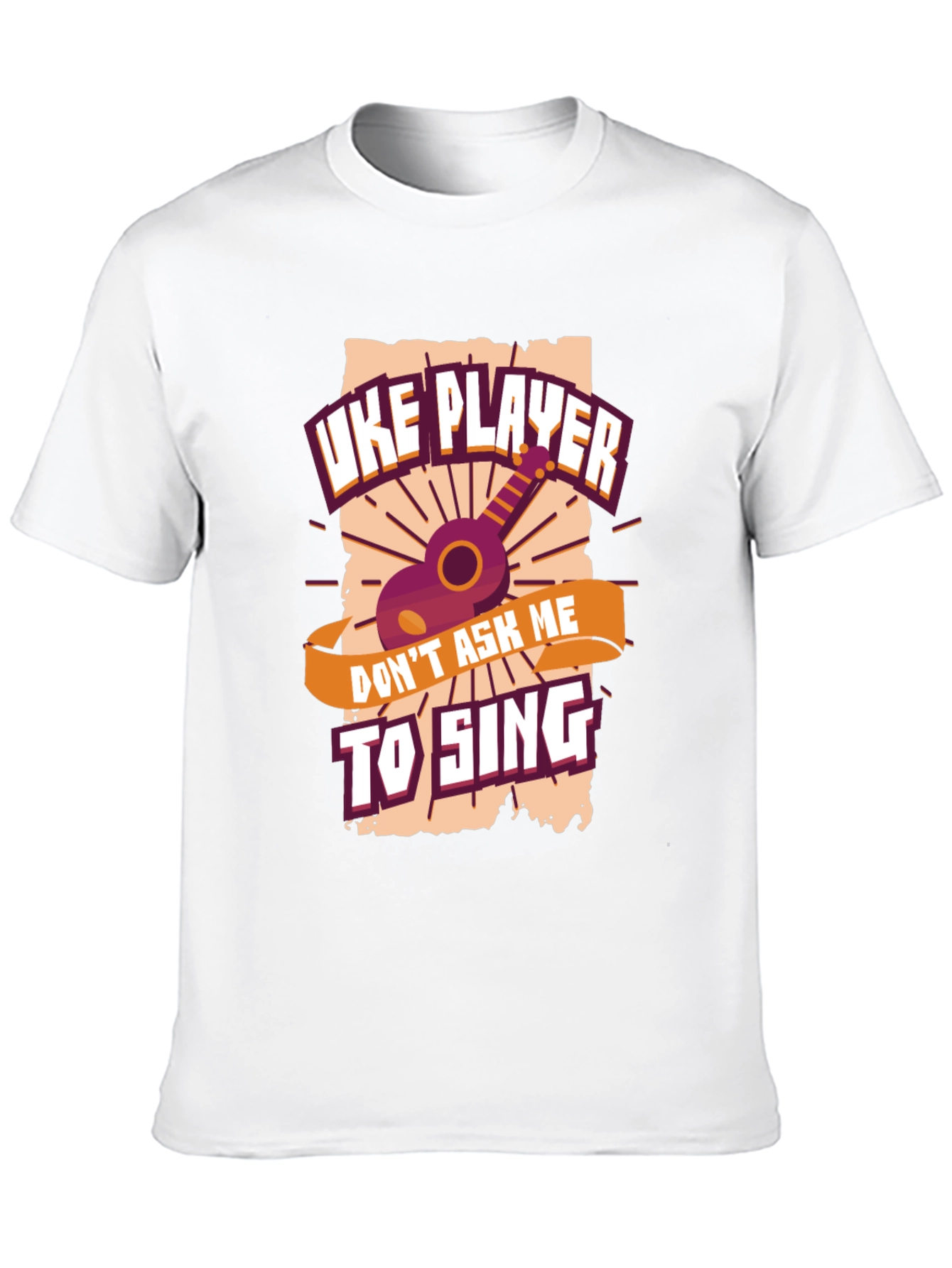 Uke Player Dont Ask Me To Sing T-Shirt
