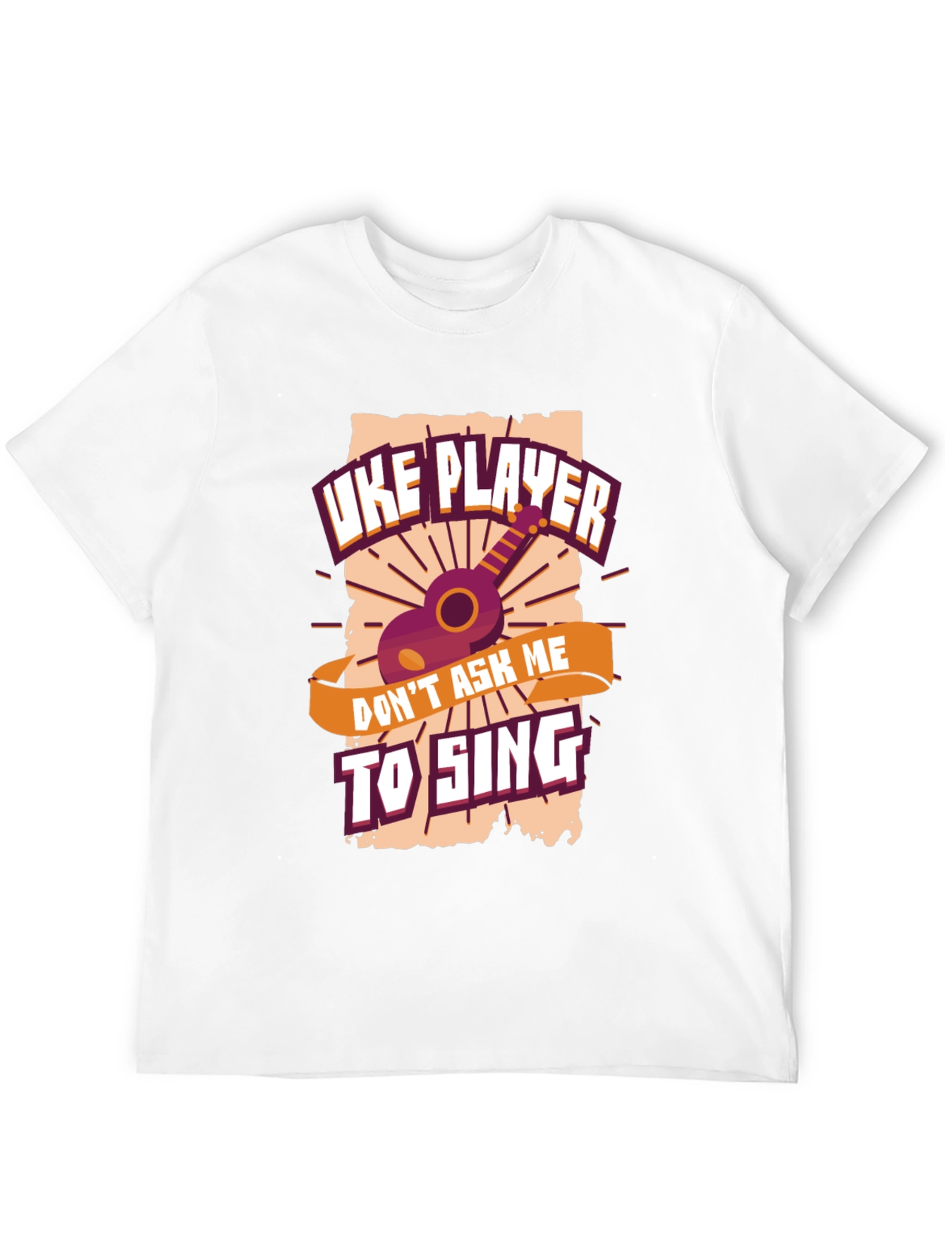 Uke Player Dont Ask Me To Sing T-Shirt
