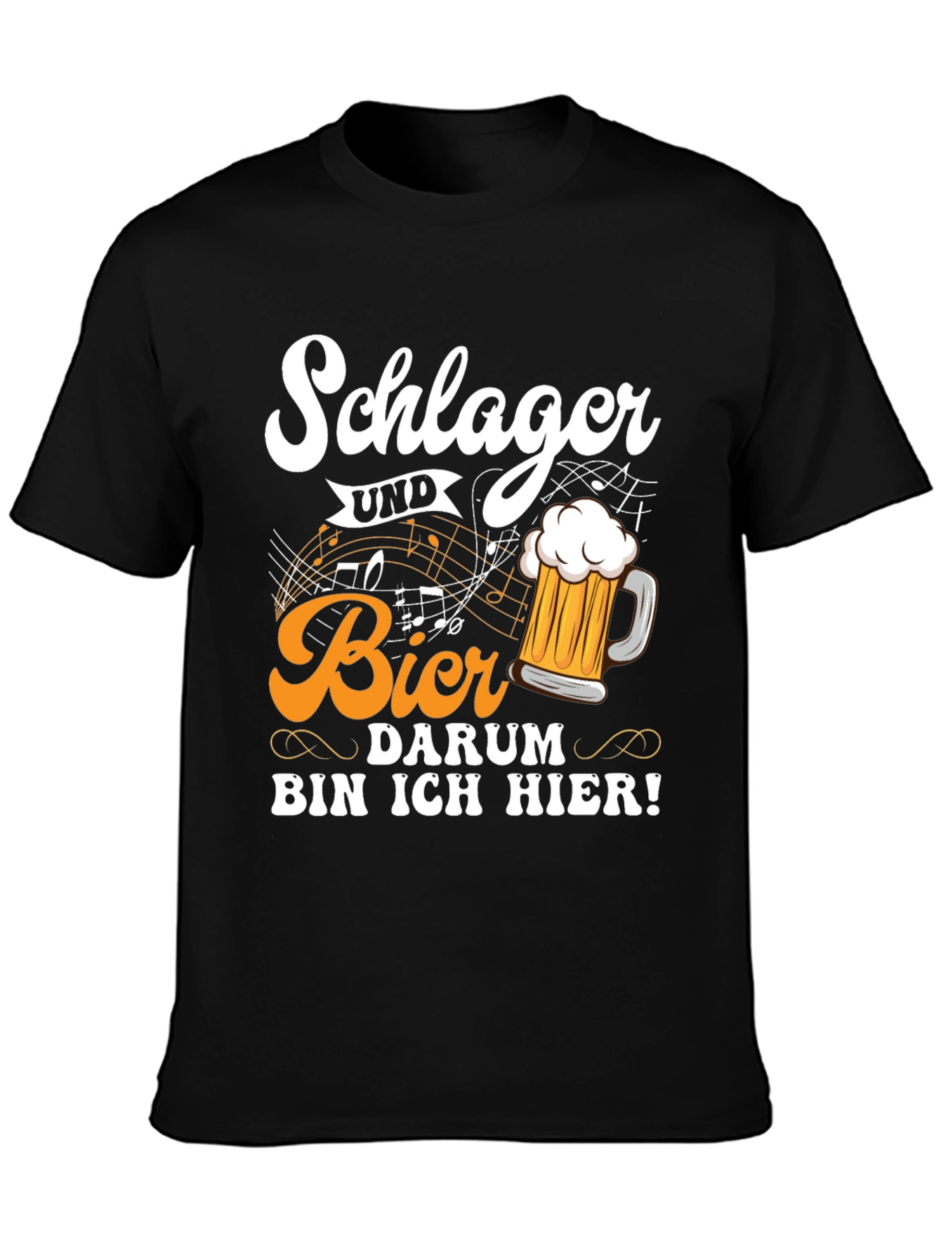 Schlager Und Bier T-Shirt