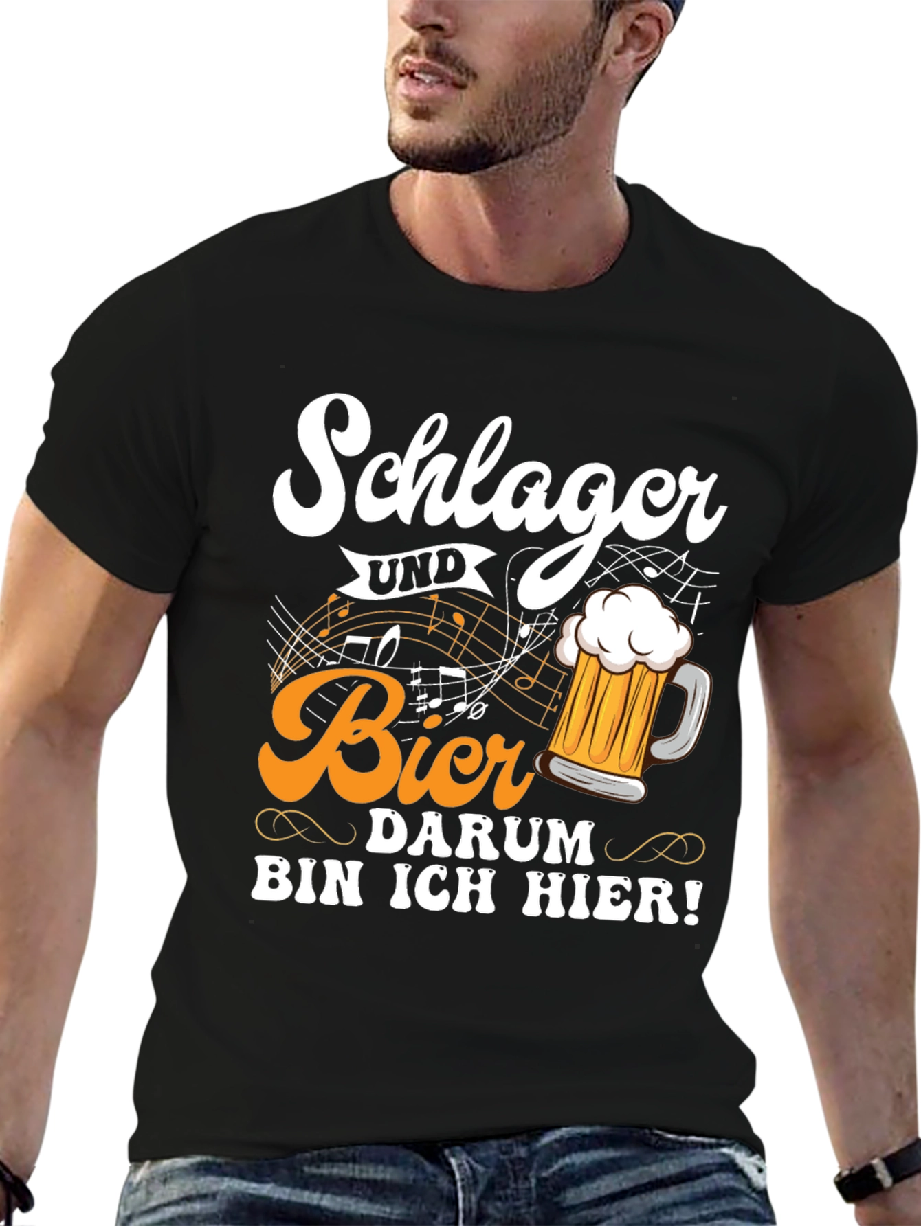 Schlager Und Bier T-Shirt