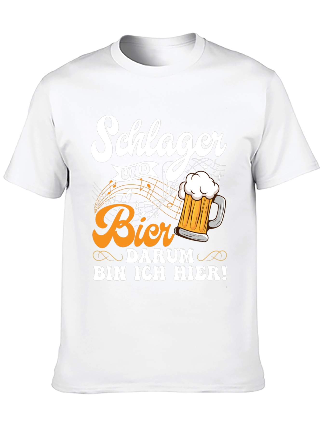 Schlager Und Bier T-Shirt