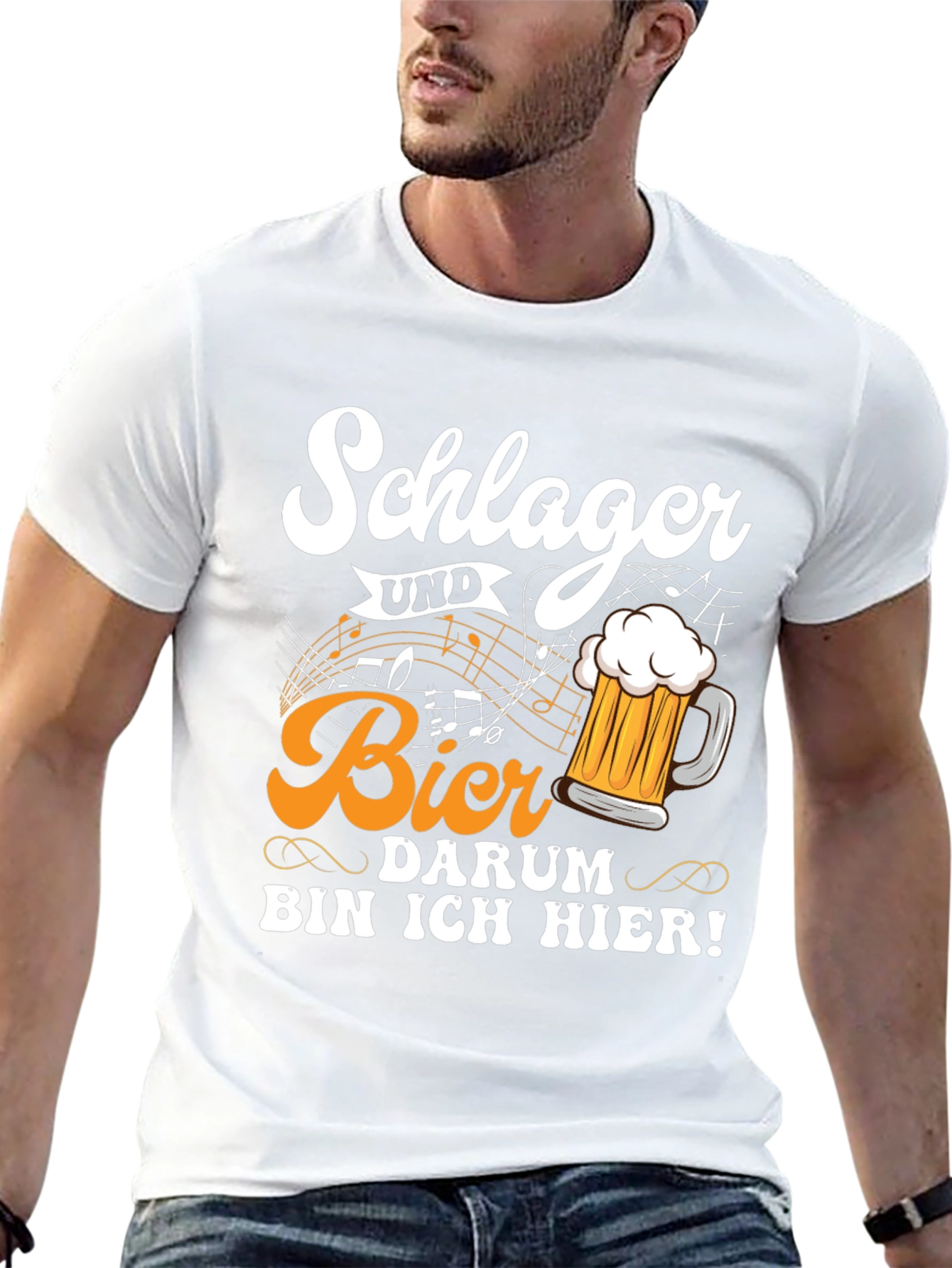 Schlager Und Bier T-Shirt
