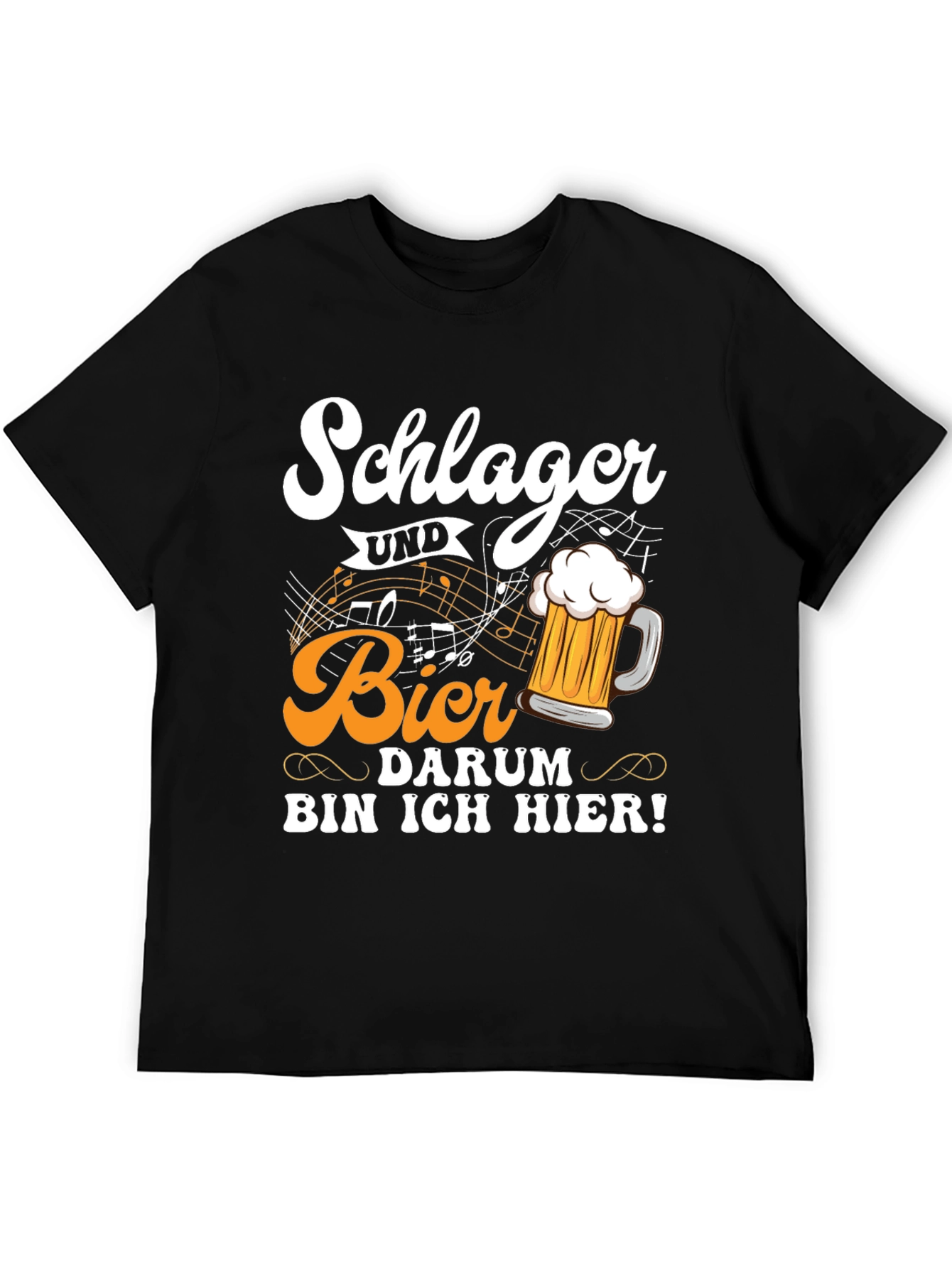 Schlager Und Bier T-Shirt