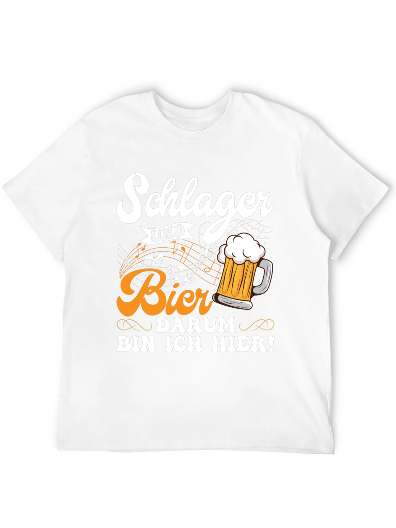 Schlager Und Bier T-Shirt