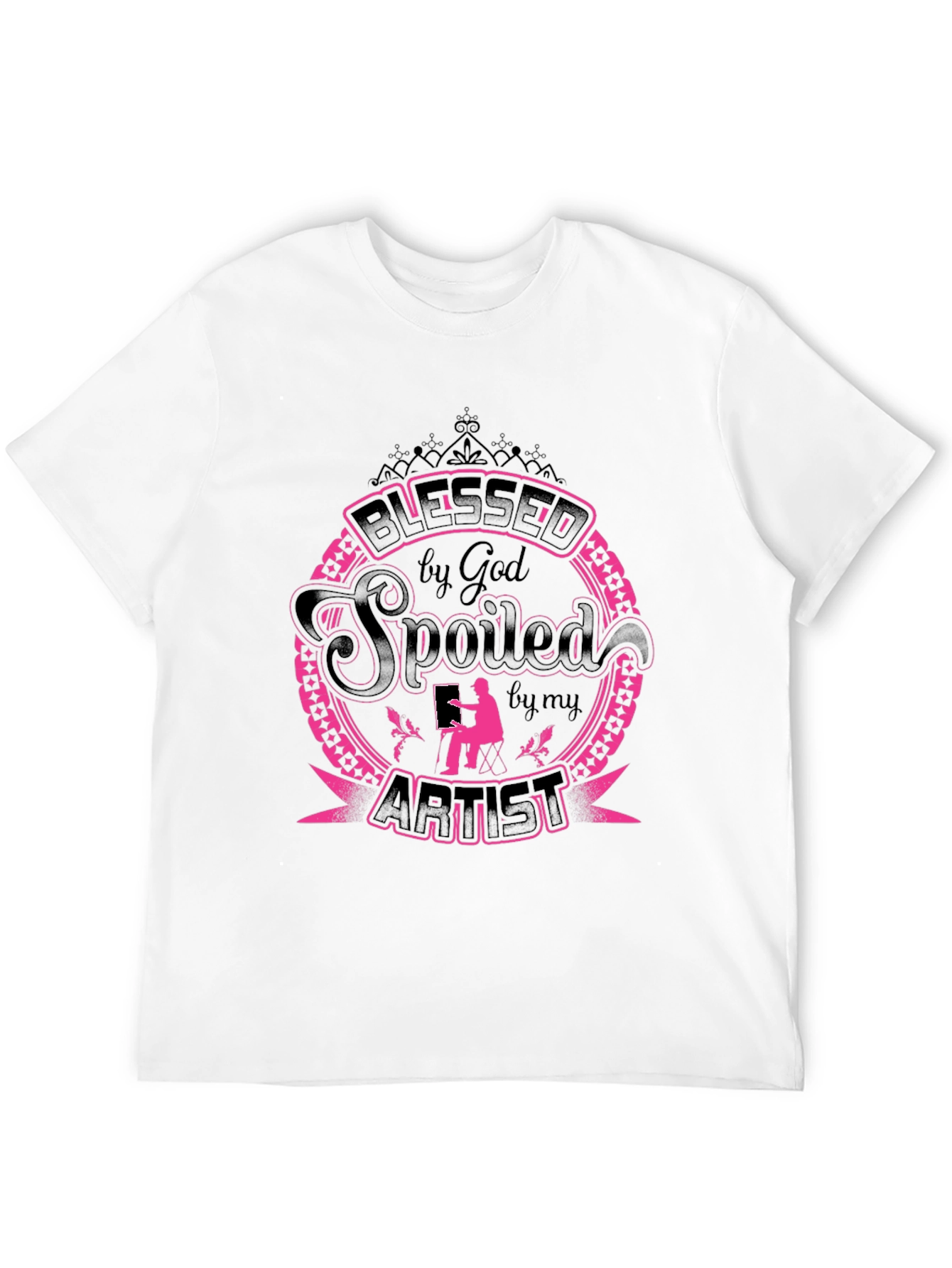 Blessed & Spoiled Artist Graphic T-Shirt