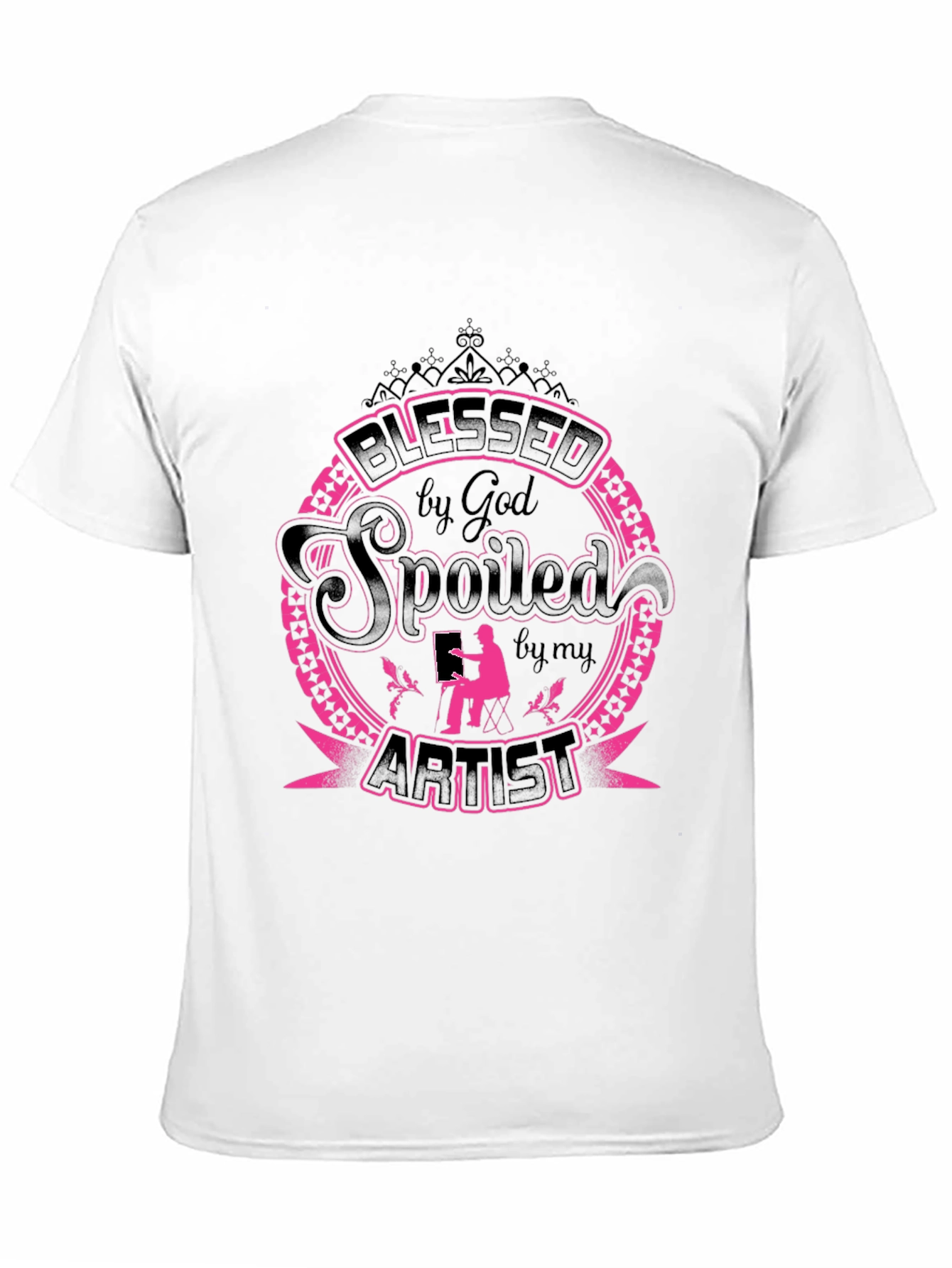 Blessed & Spoiled Artist Graphic T-Shirt